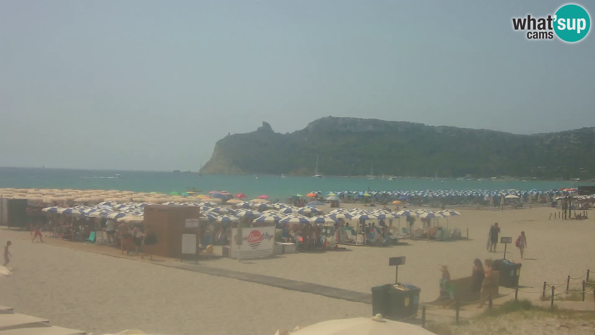 Poetto beach webcam | Cagliari | Sardinia