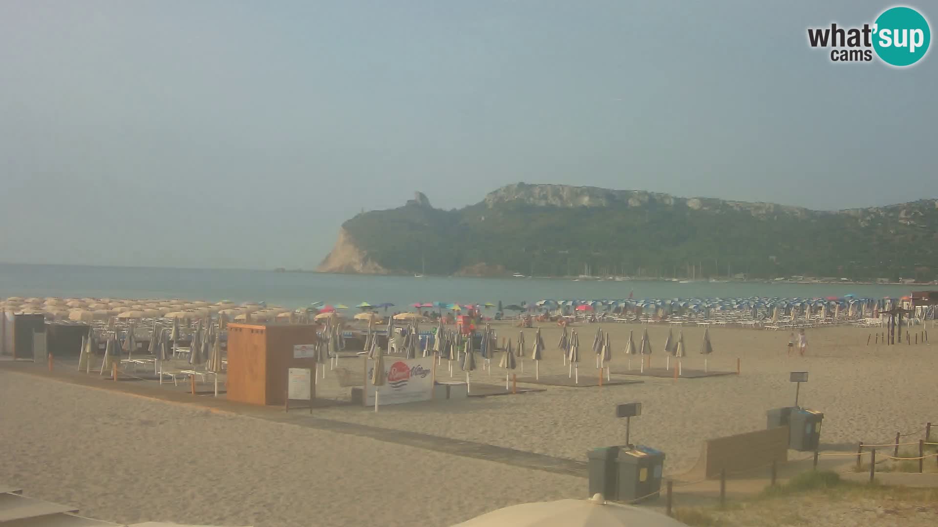 Poetto beach webcam | Cagliari | Sardinia