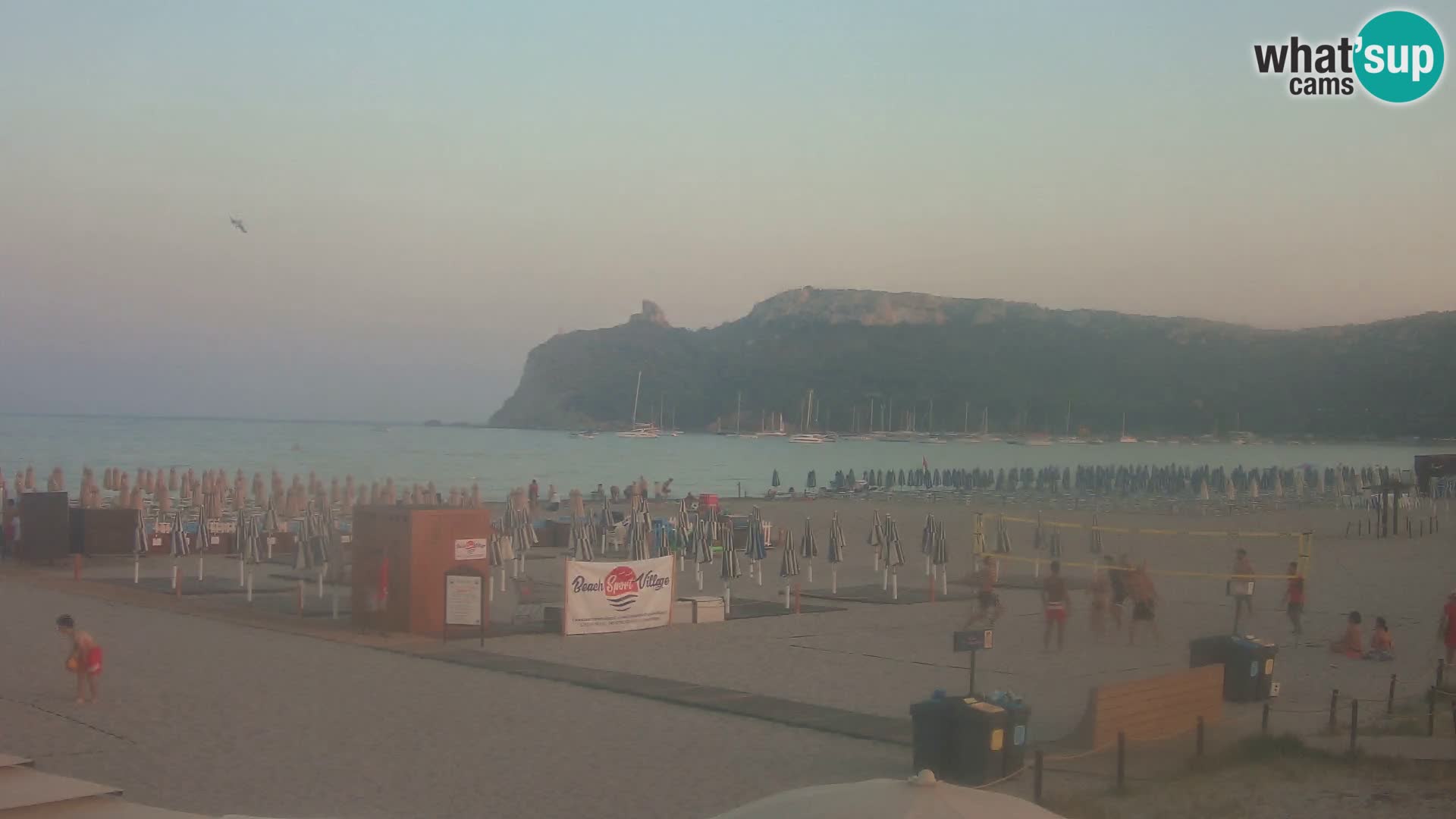 Poetto beach webcam | Cagliari | Sardinija
