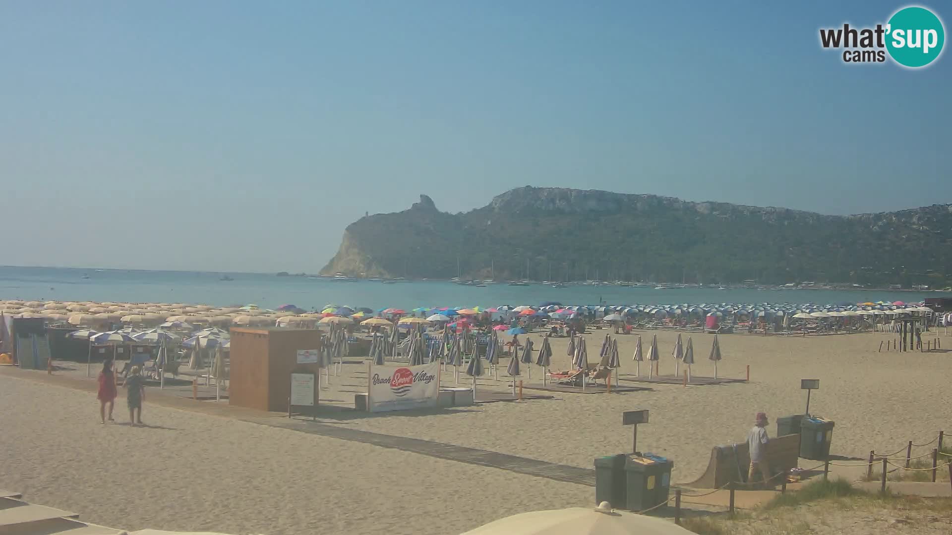 Poetto beach webcam | Cagliari | Sardinija