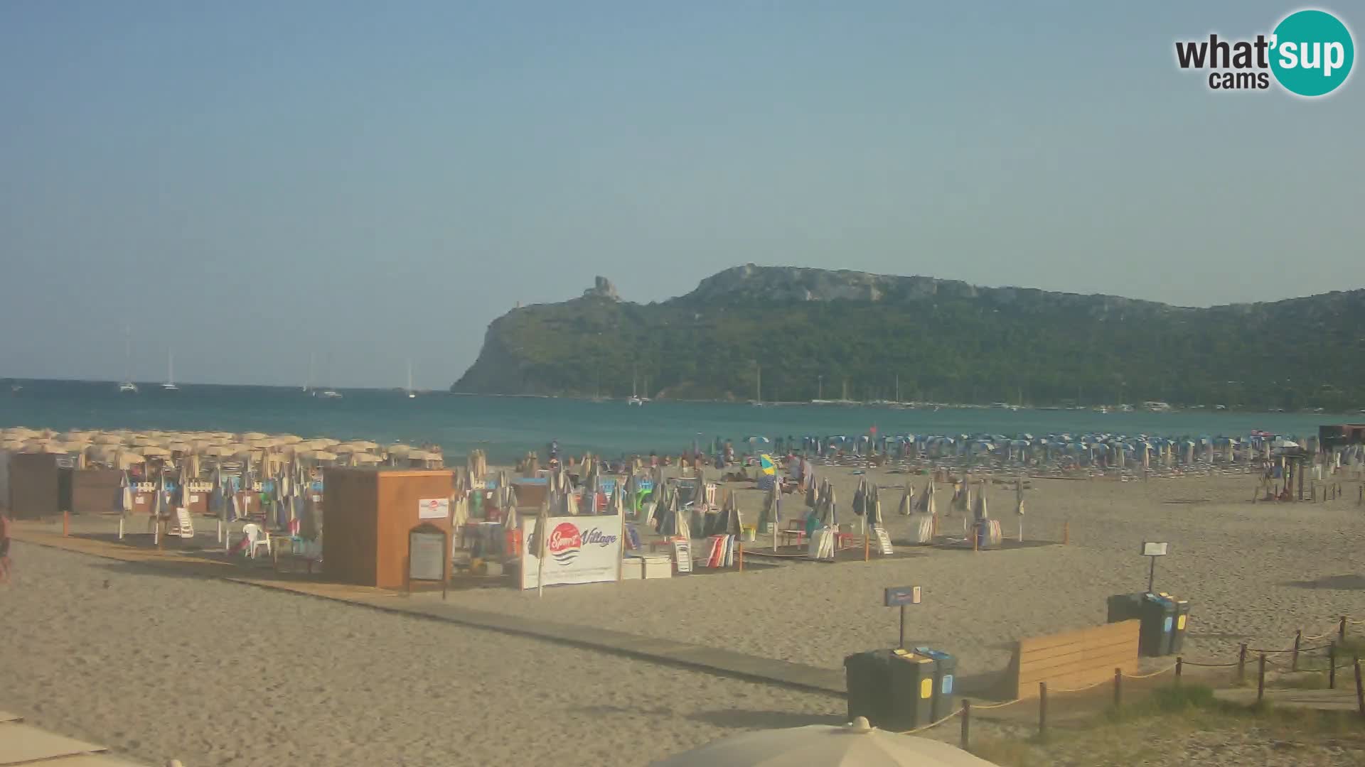 Webcam plage de Poetto | Cagliari | Sardaigne