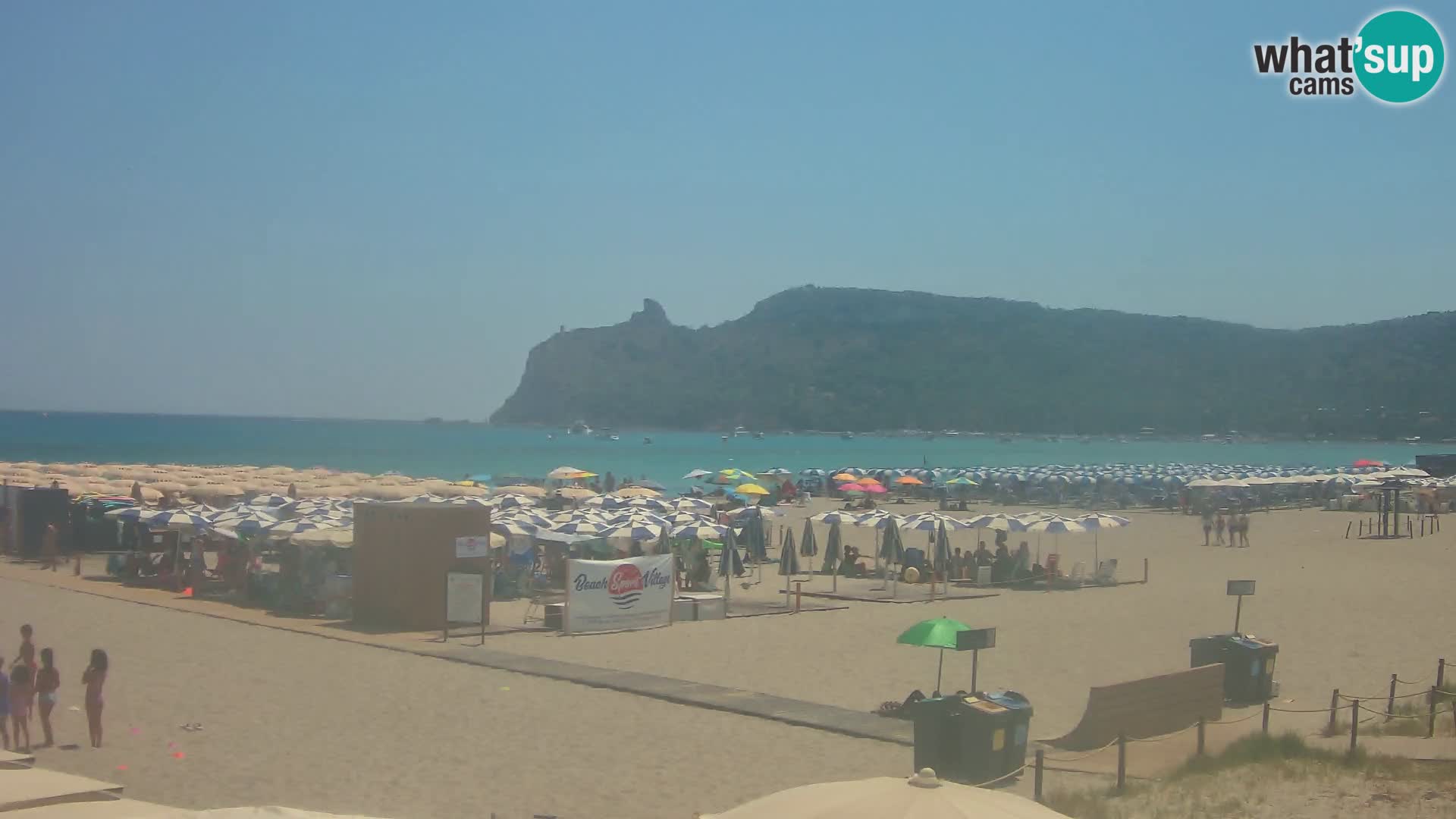 Webcam spiaggia del Poetto | Cagliari | Sardegna