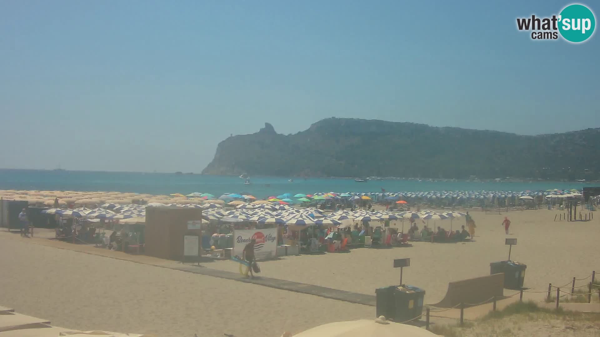 Webcam spiaggia del Poetto | Cagliari | Sardegna