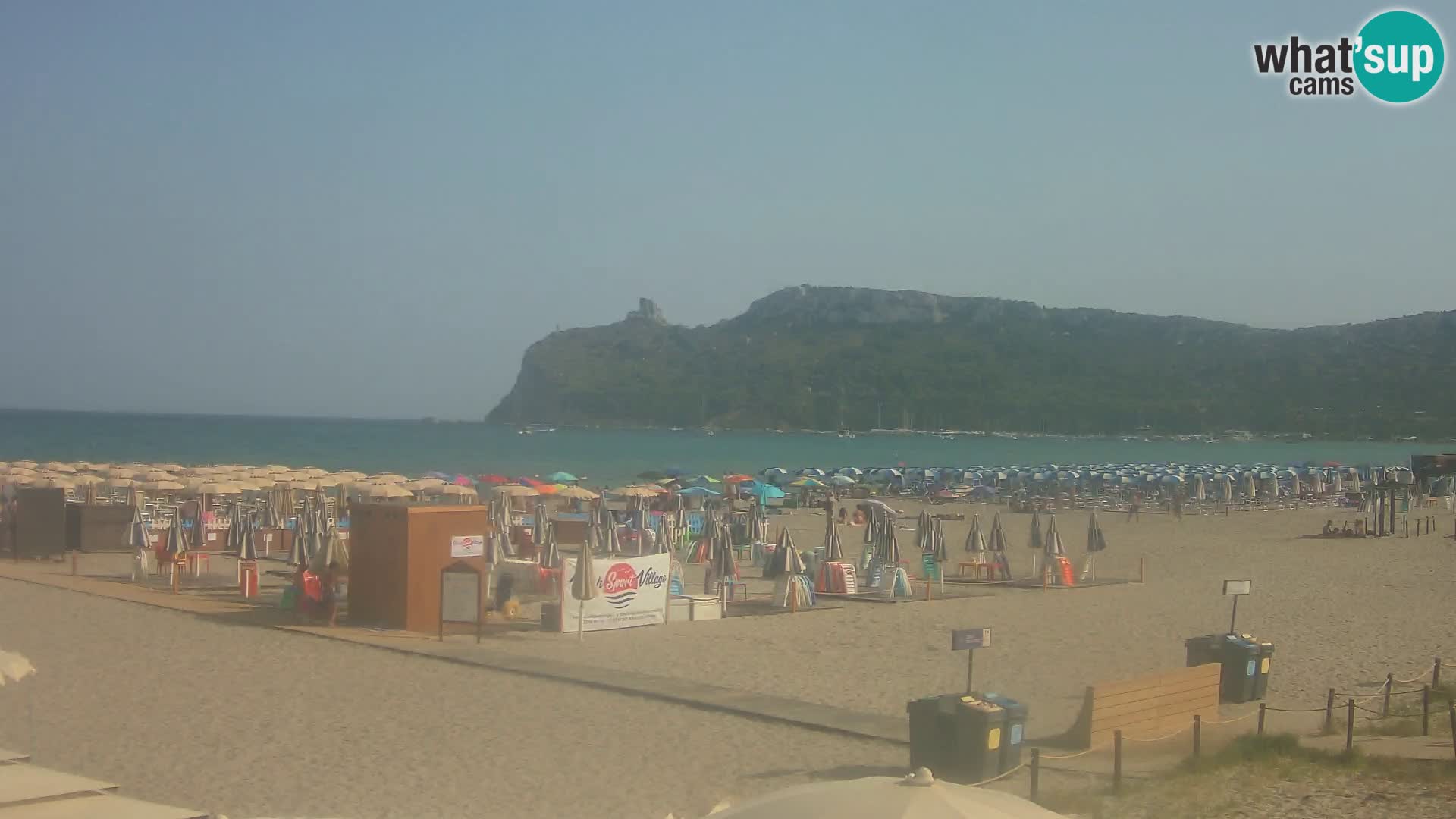 Webcam plage de Poetto | Cagliari | Sardaigne