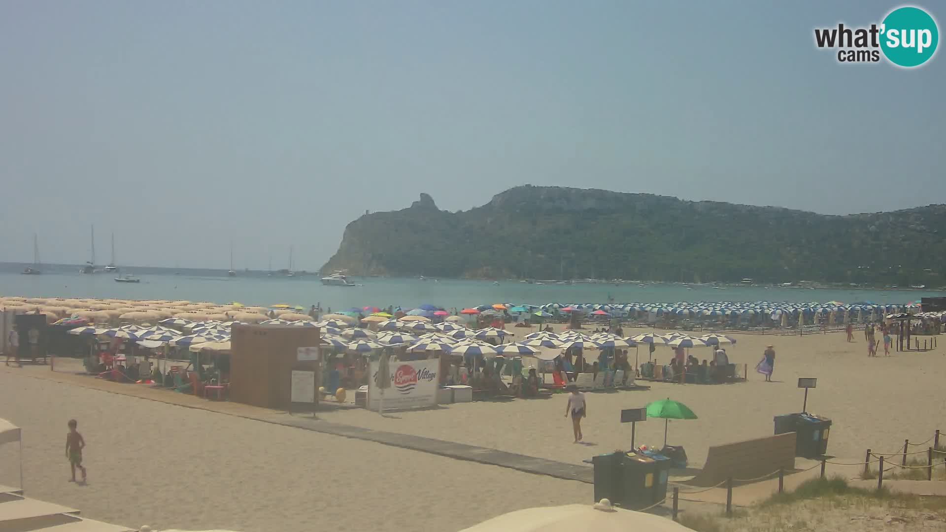 Poetto beach webcam | Cagliari | Sardinia