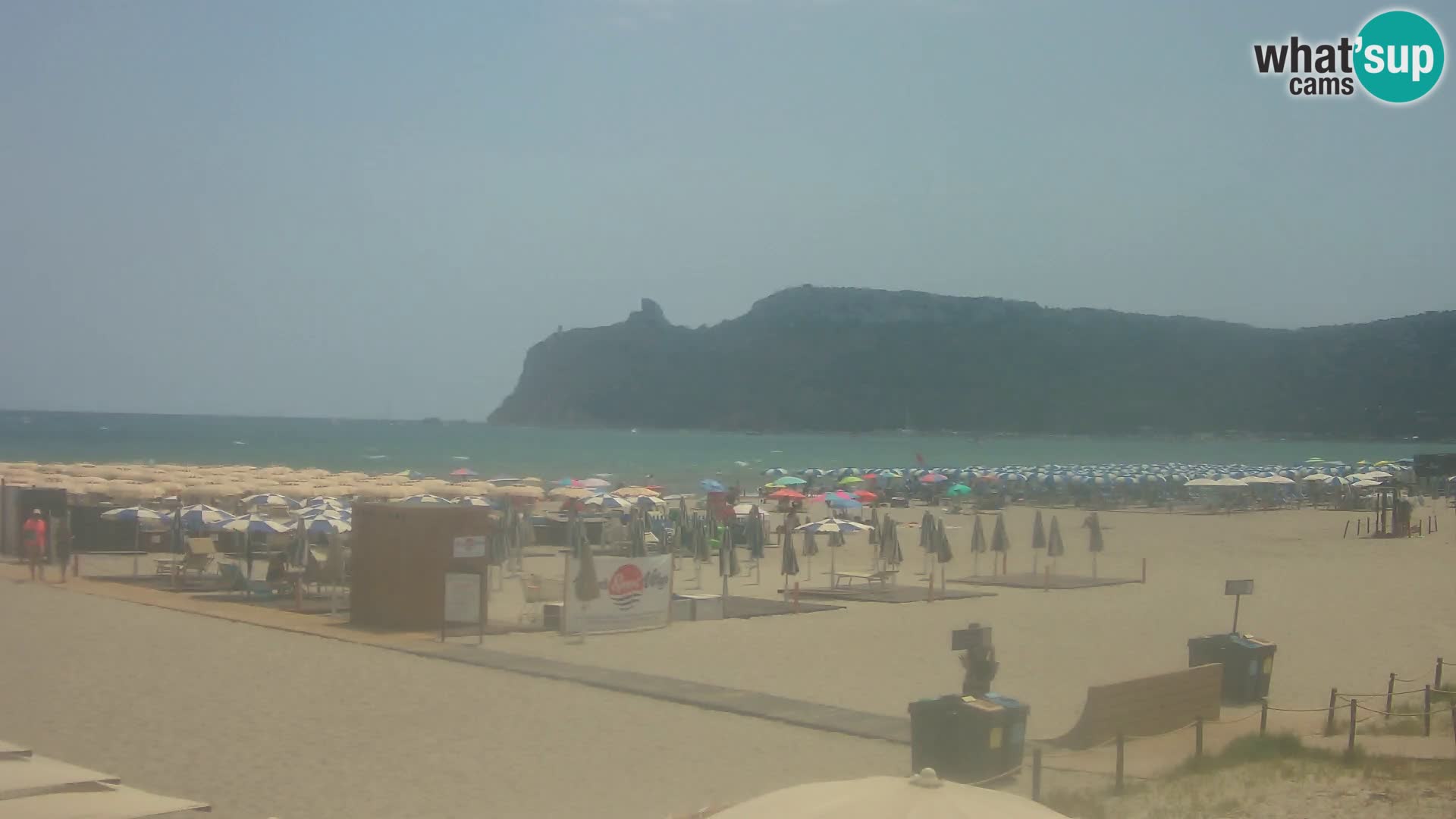 Poetto beach webcam | Cagliari | Sardinia