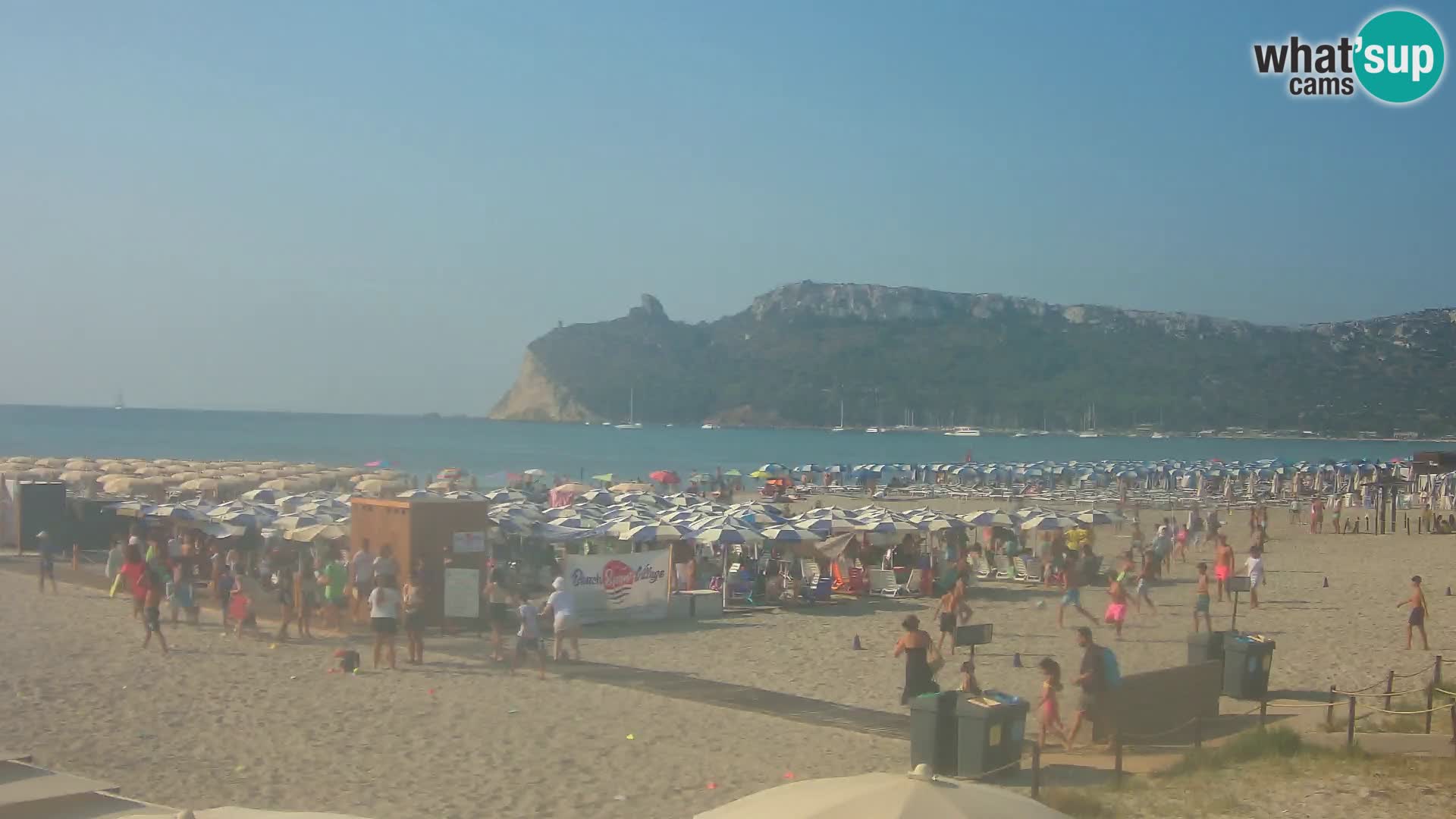 Poetto beach webcam | Cagliari | Sardinia