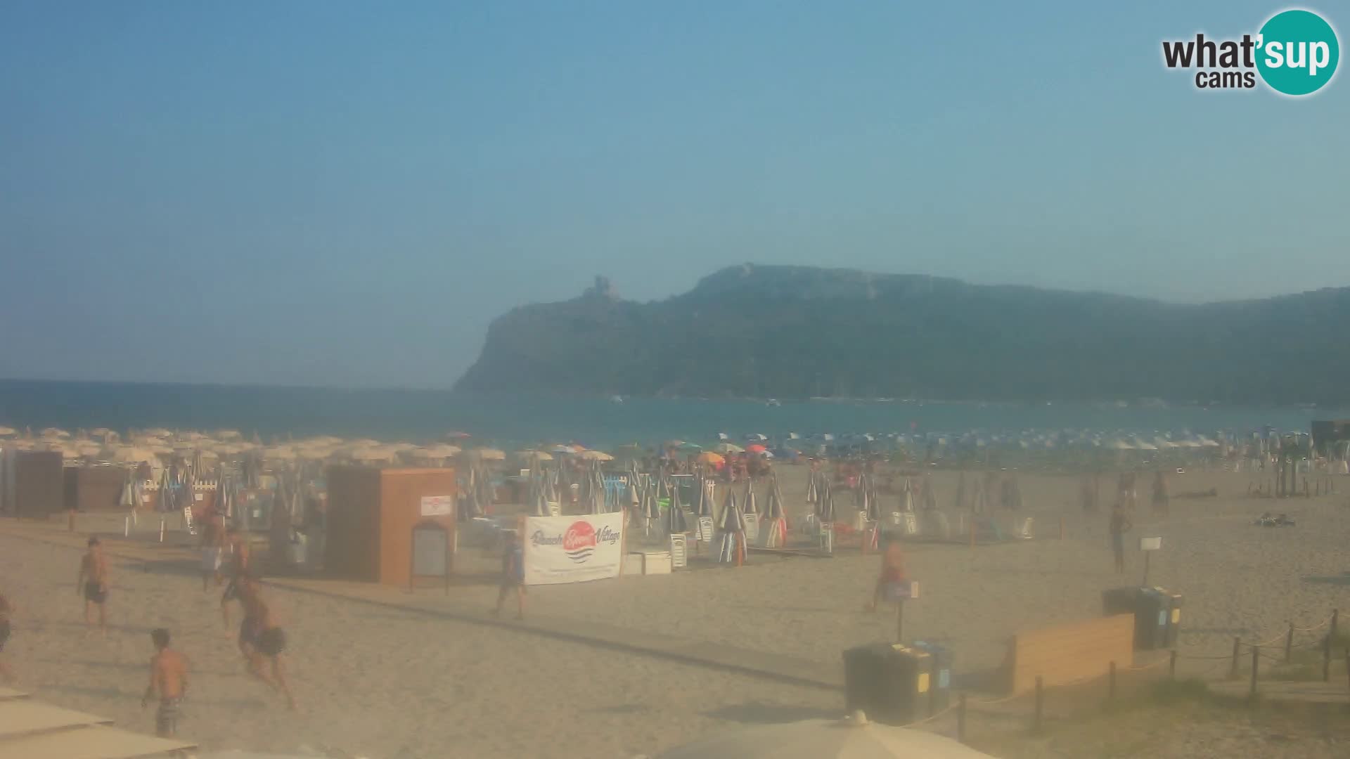 Poetto beach webcam | Cagliari | Sardinija