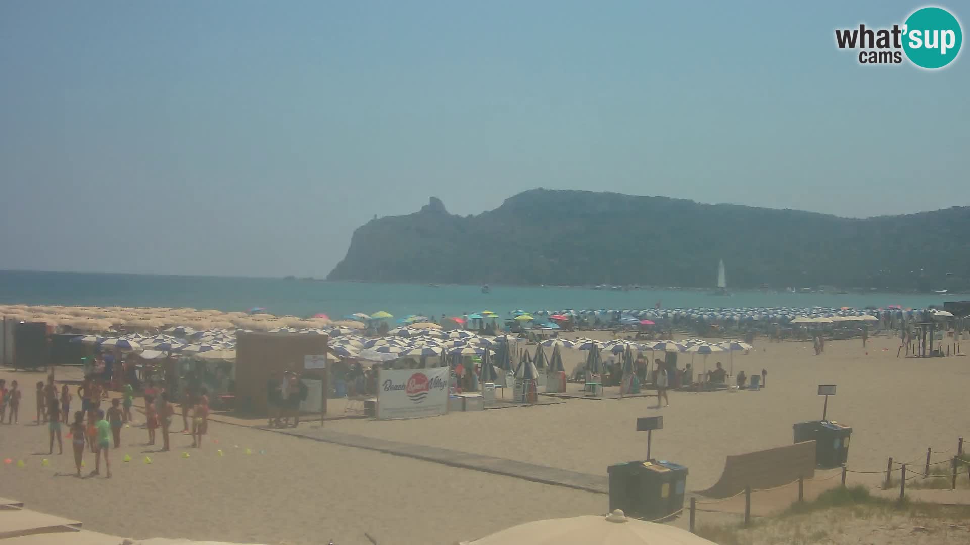 Webcam playa de Poetto | Cagliari | Cerdeña