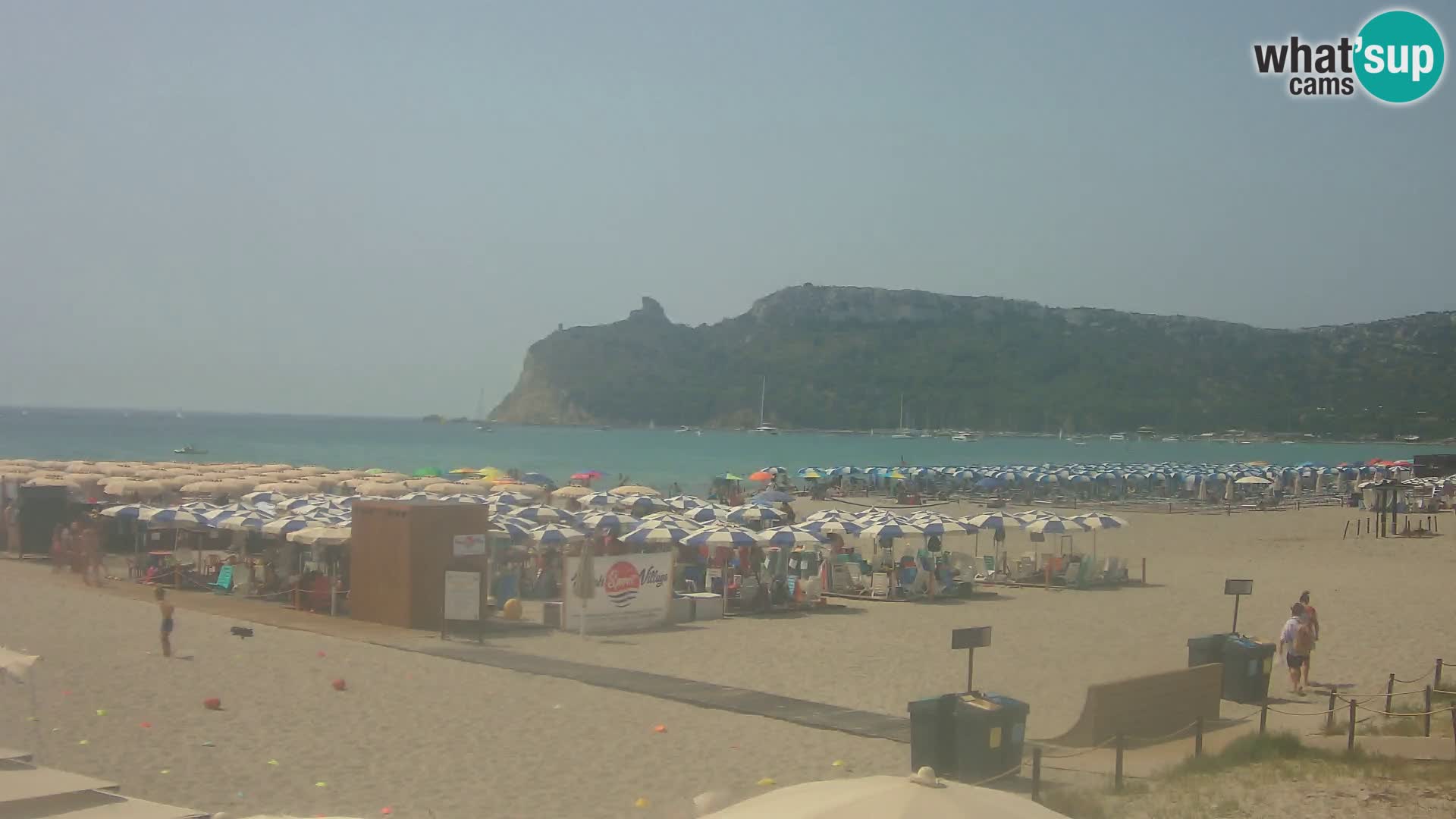 Poetto beach webcam | Cagliari | Sardinia