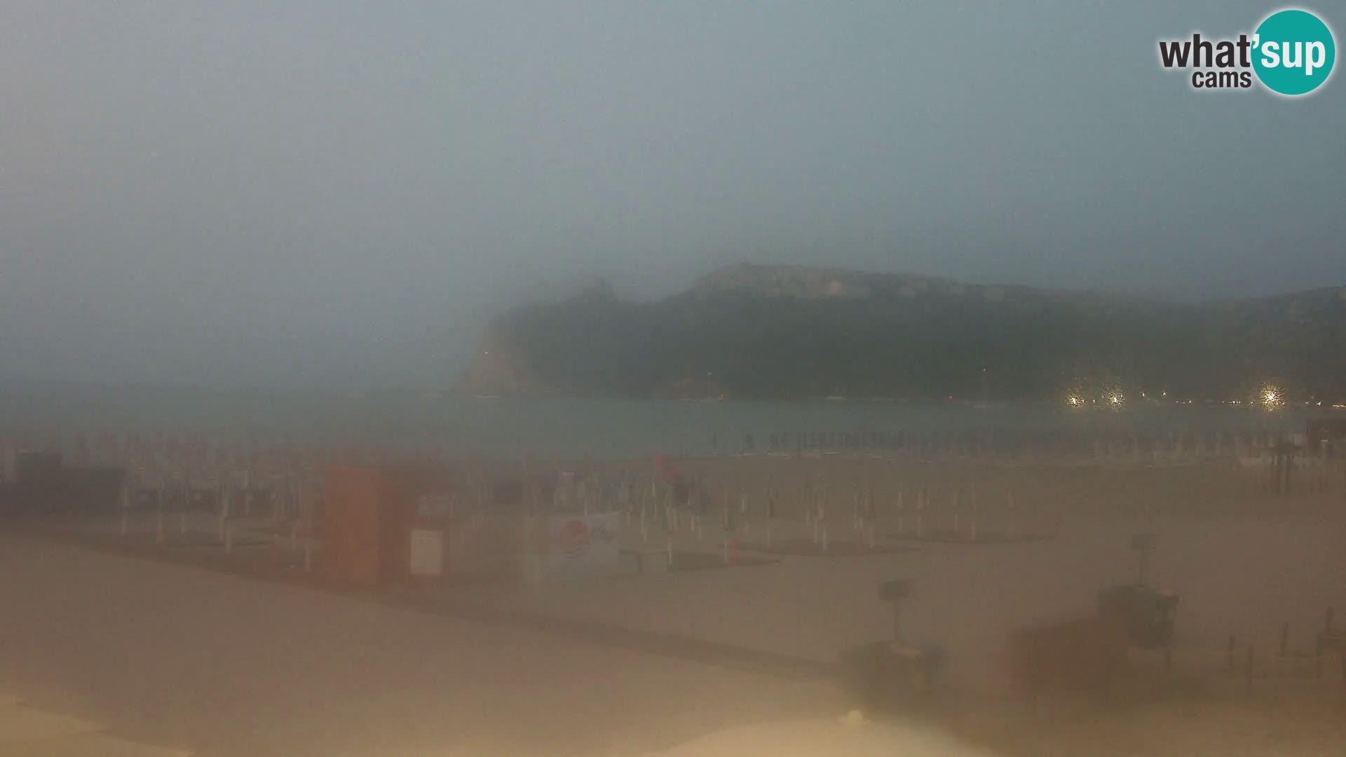 Poetto Strand Webcam | Cagliari | Sardinien