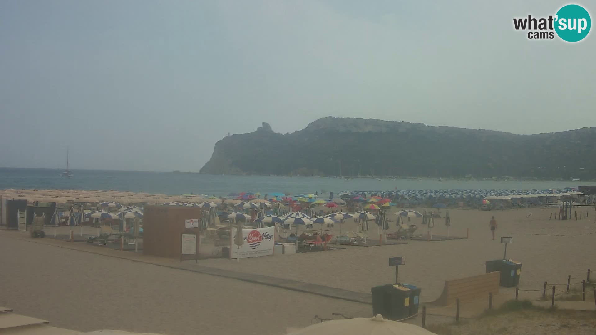 Poetto beach webcam | Cagliari | Sardinija
