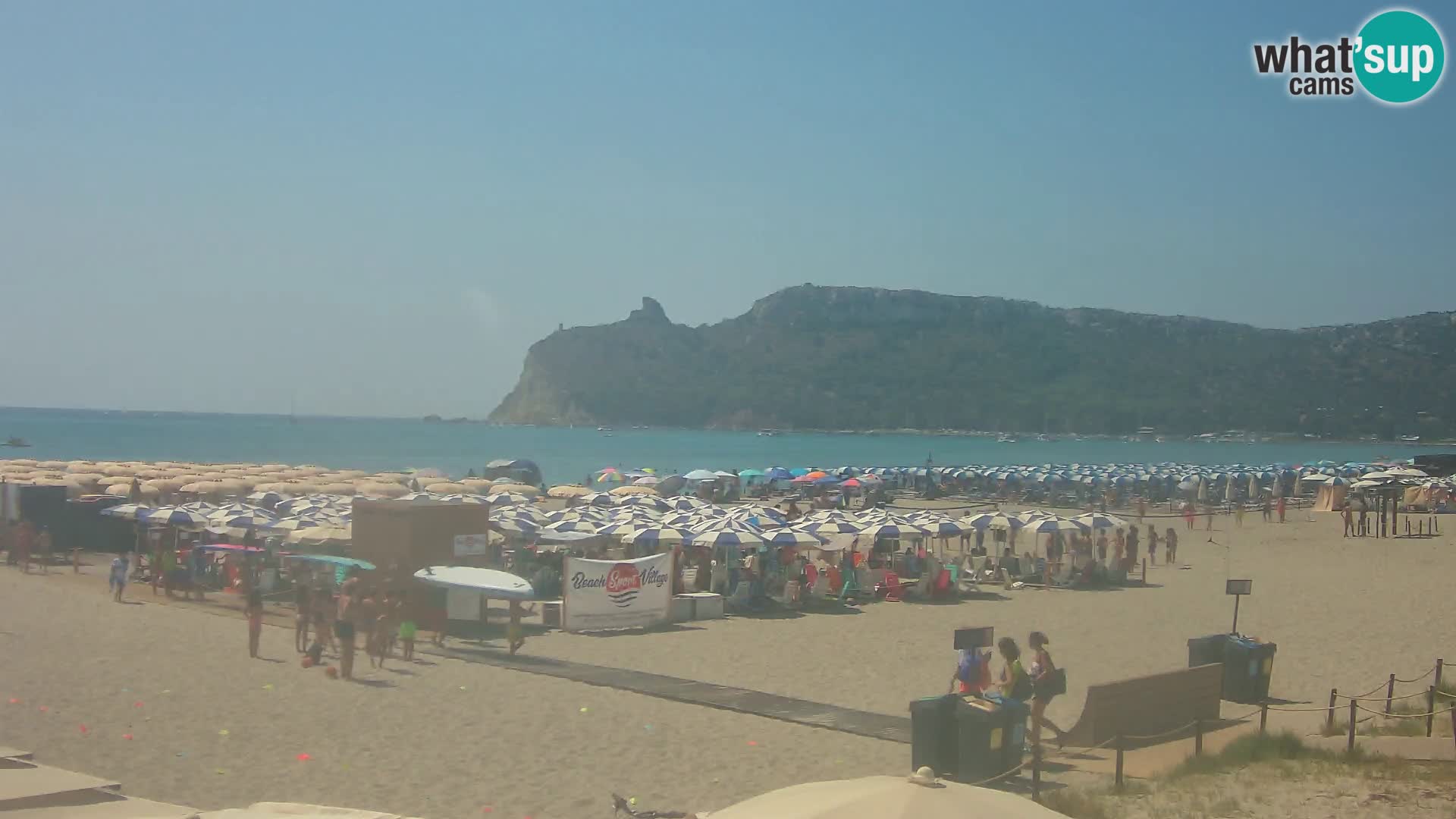 Poetto beach webcam | Cagliari | Sardinia