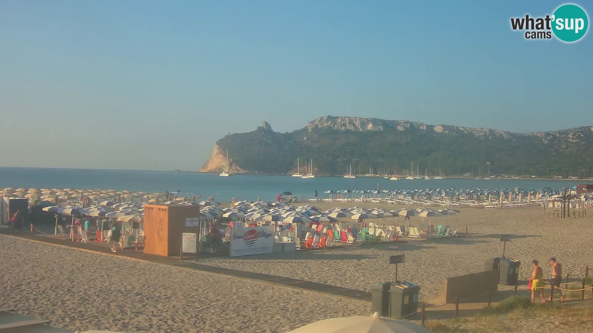 Poetto beach webcam | Cagliari | Sardinija