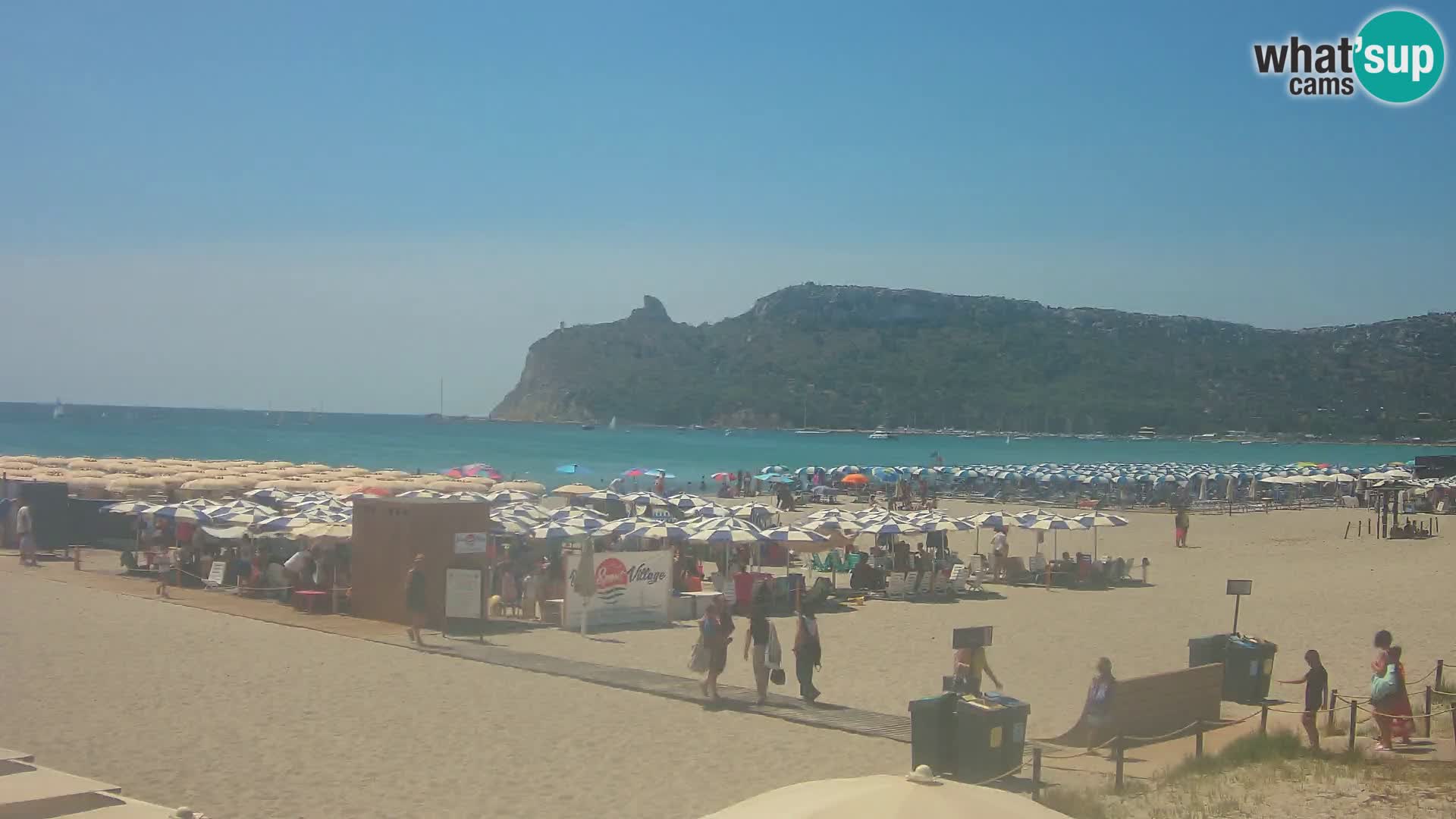 Webcam spiaggia del Poetto | Cagliari | Sardegna