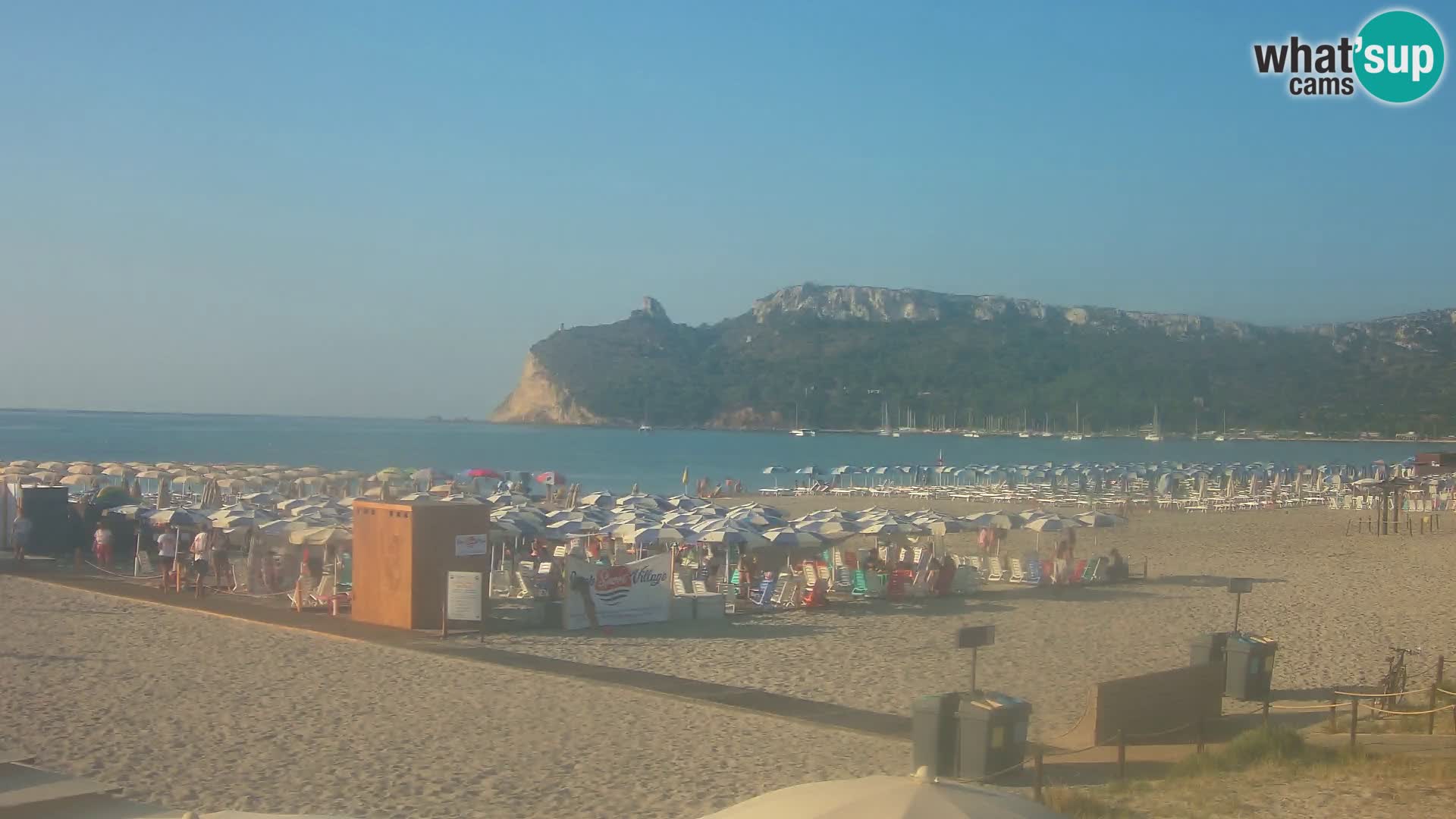 Webcam spiaggia del Poetto | Cagliari | Sardegna