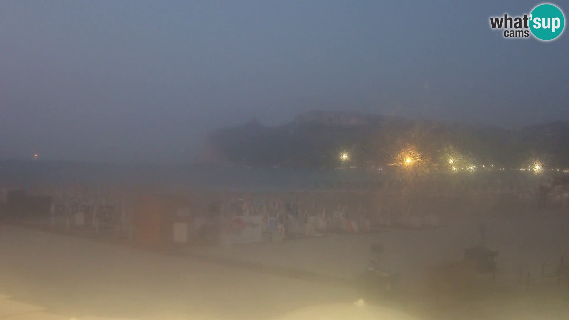 Poetto beach webcam | Cagliari | Sardinia