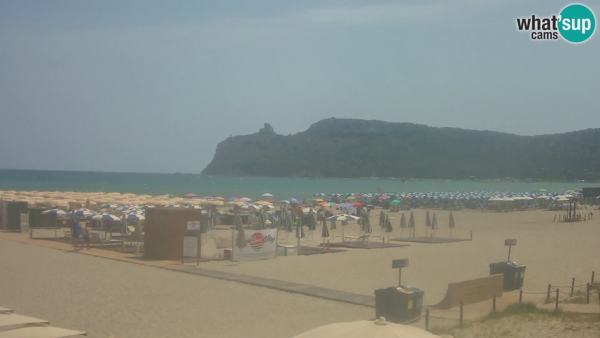 Webcam spiaggia del Poetto | Cagliari | Sardegna