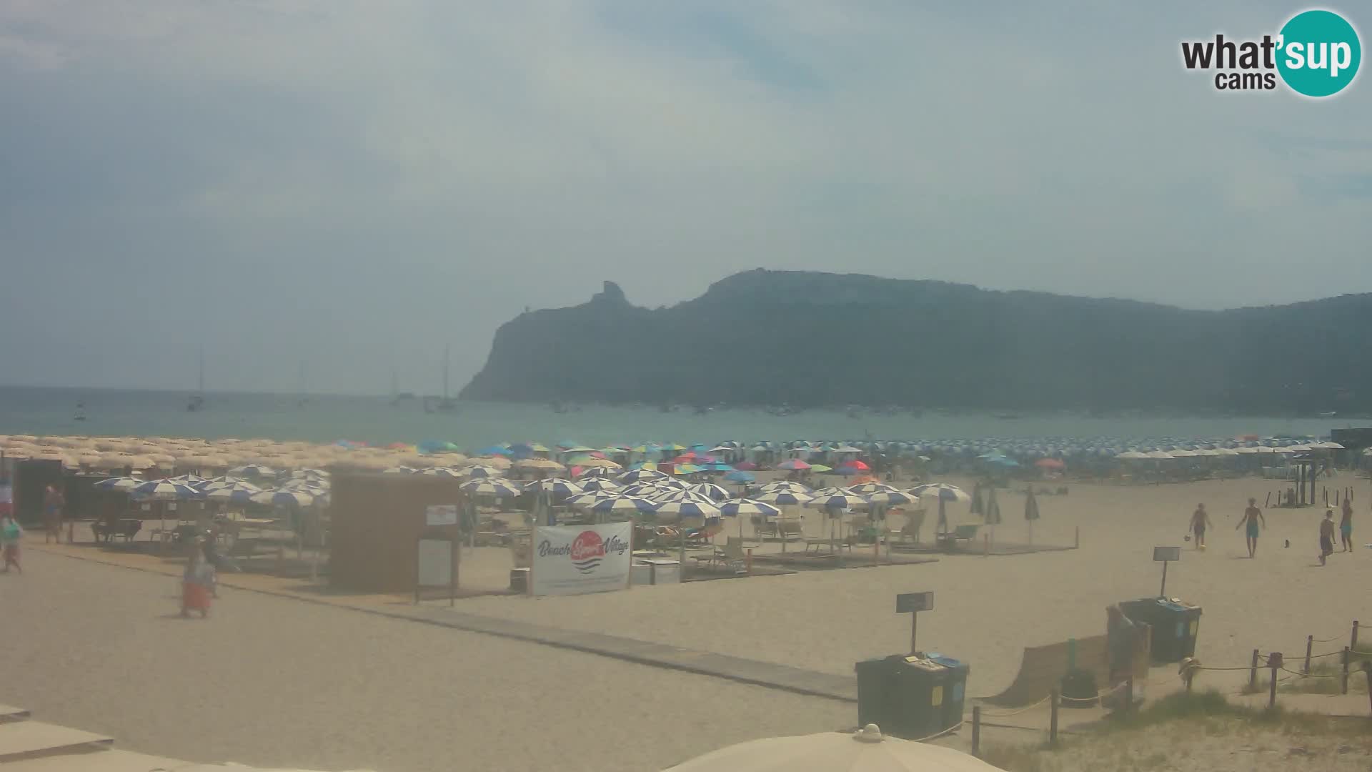 Poetto beach webcam | Cagliari | Sardinia