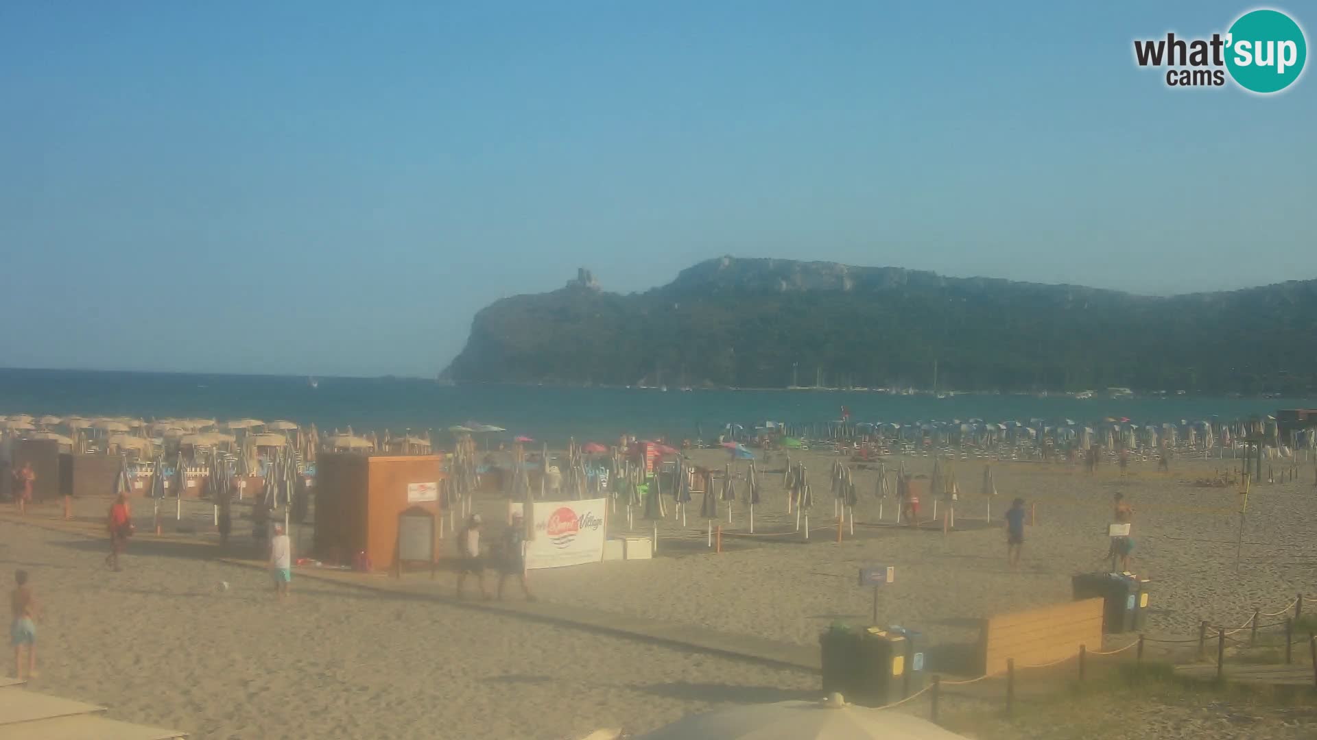 Poetto beach webcam | Cagliari | Sardinia