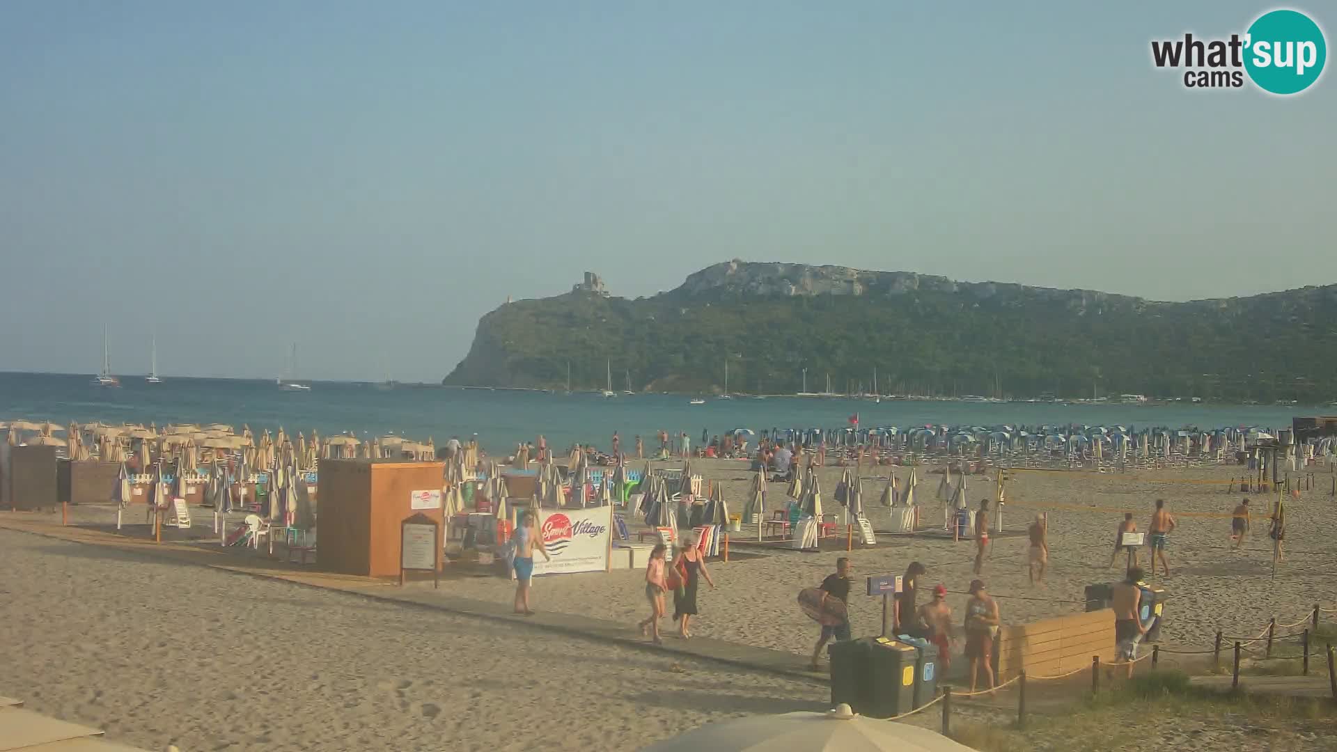 Poetto beach webcam | Cagliari | Sardinia