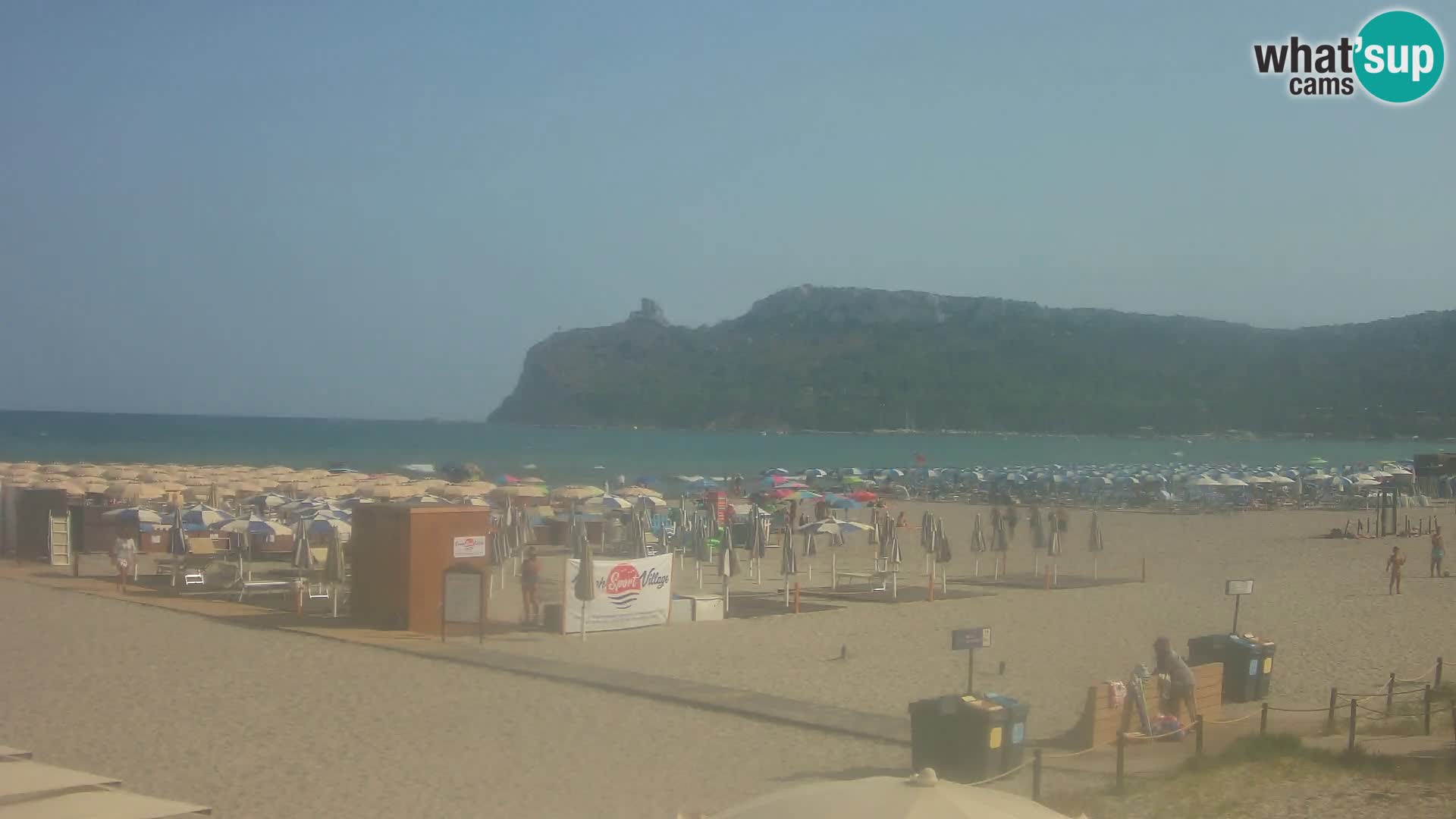 Webcam plage de Poetto | Cagliari | Sardaigne
