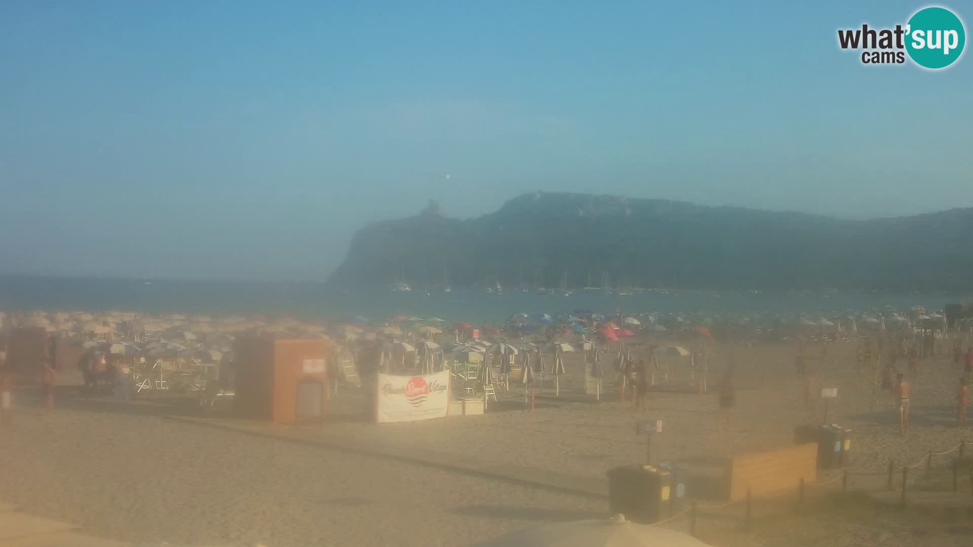 Webcam spiaggia del Poetto | Cagliari | Sardegna