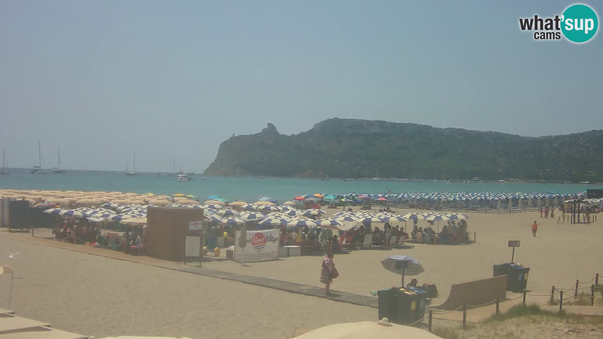 Poetto beach webcam | Cagliari | Sardinia