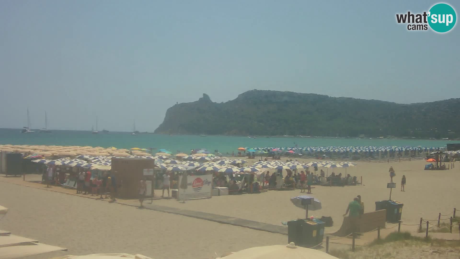Webcam spiaggia del Poetto | Cagliari | Sardegna