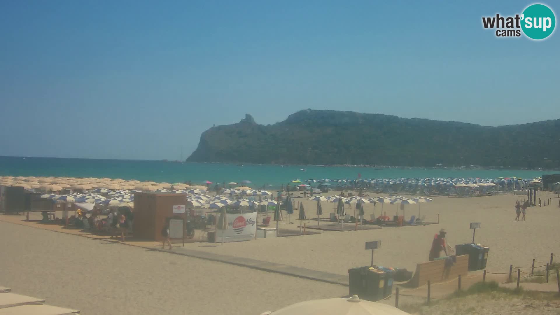 Poetto beach webcam | Cagliari | Sardinia