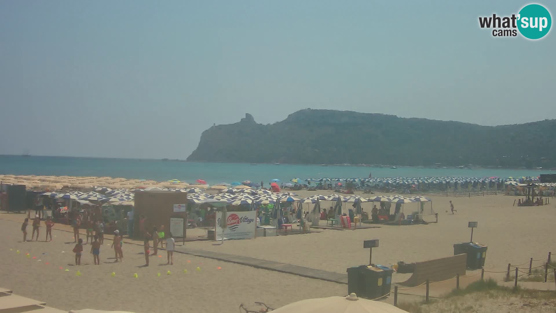 Webcam spiaggia del Poetto | Cagliari | Sardegna