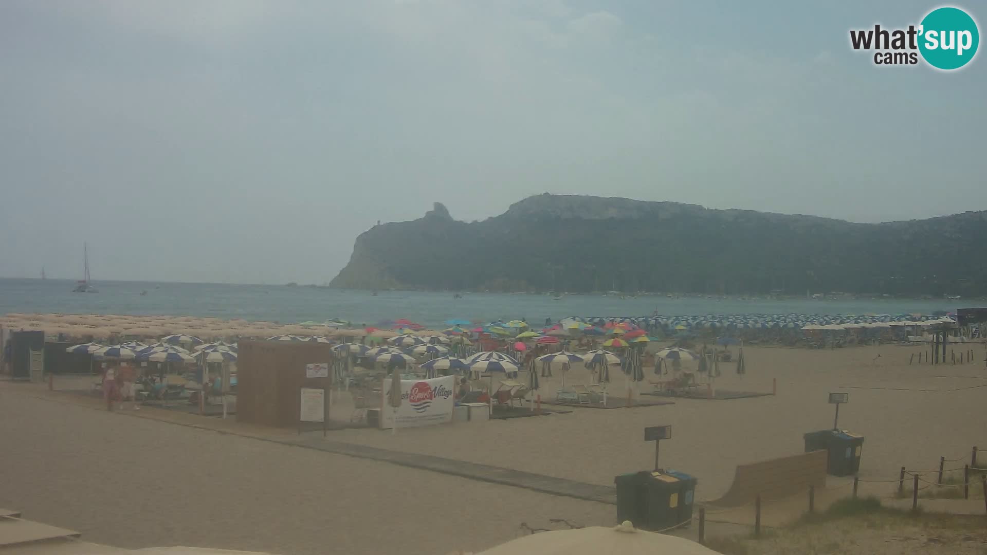 Poetto beach webcam | Cagliari | Sardinia