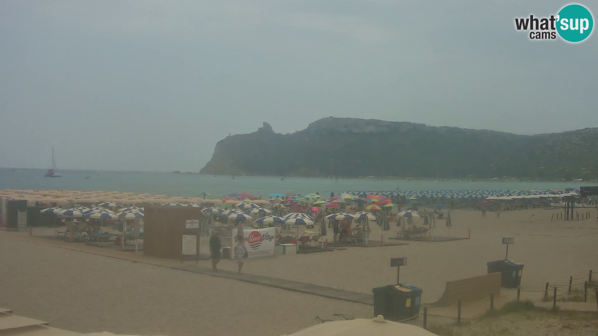 Poetto beach webcam | Cagliari | Sardinia