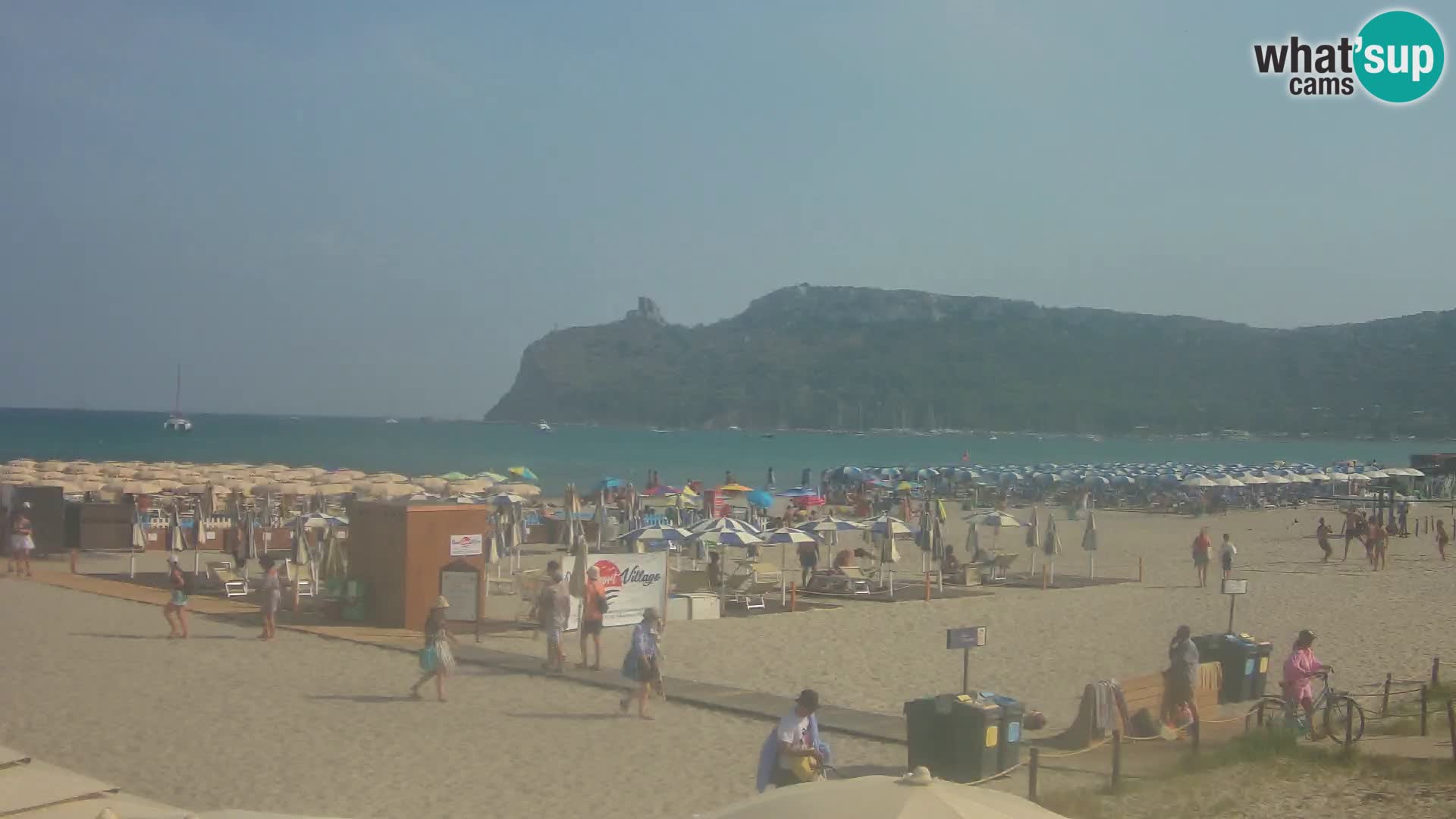 Poetto beach webcam | Cagliari | Sardinia