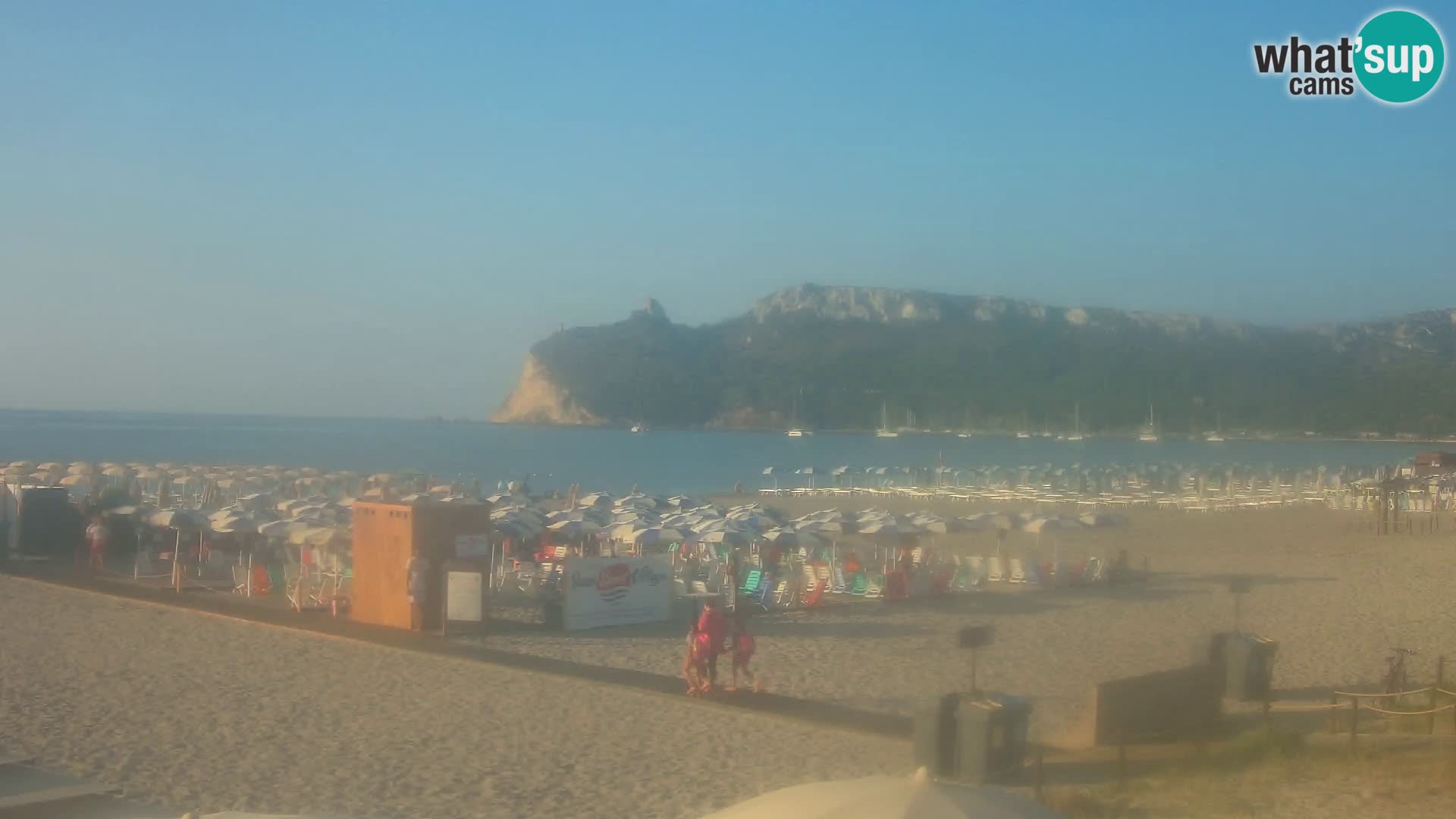 Poetto beach webcam | Cagliari | Sardinia