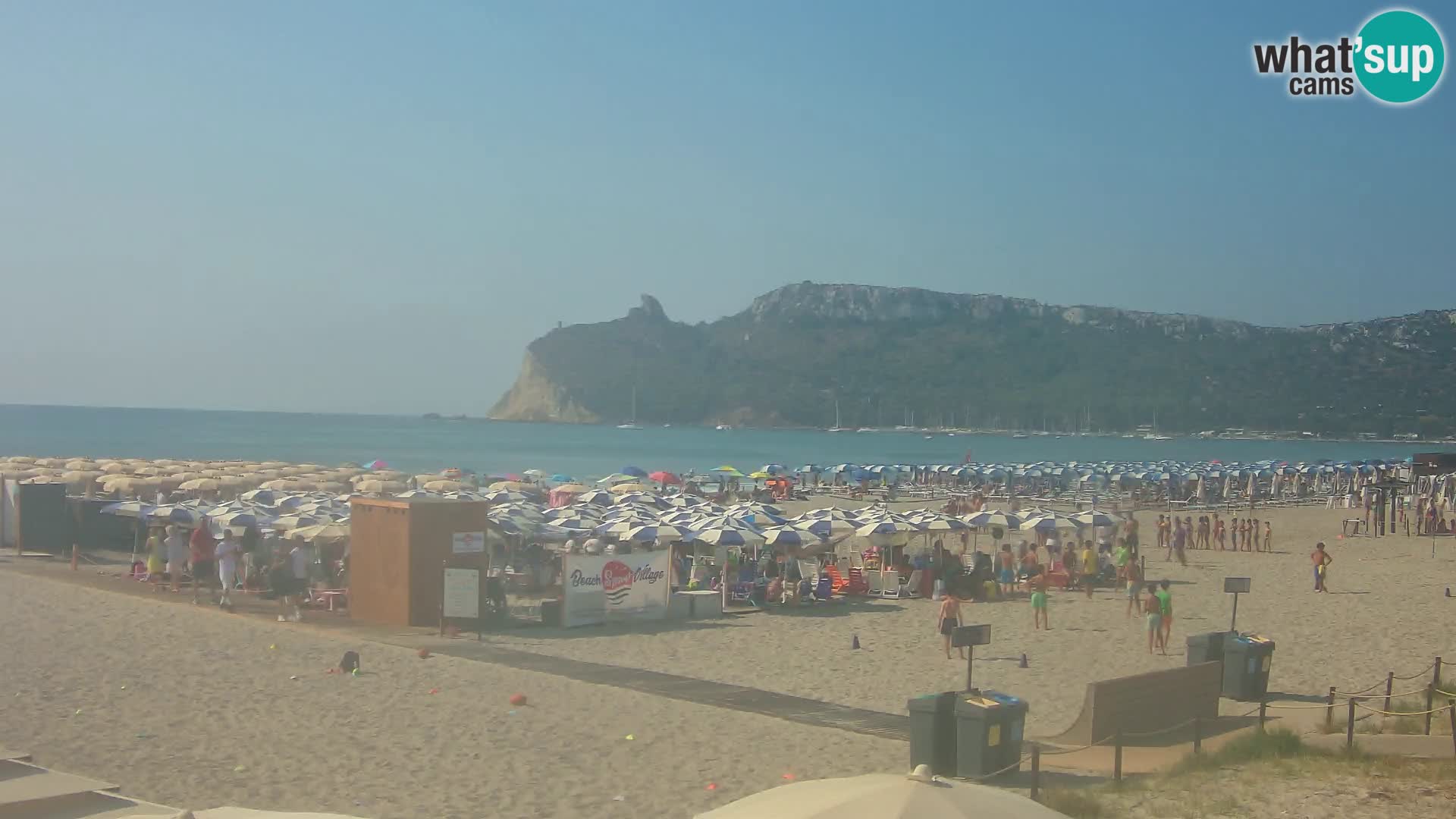 Poetto beach webcam | Cagliari | Sardinia