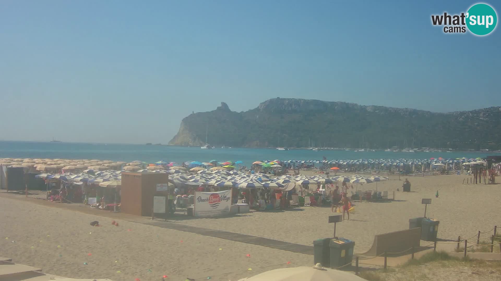 Poetto beach webcam | Cagliari | Sardinia