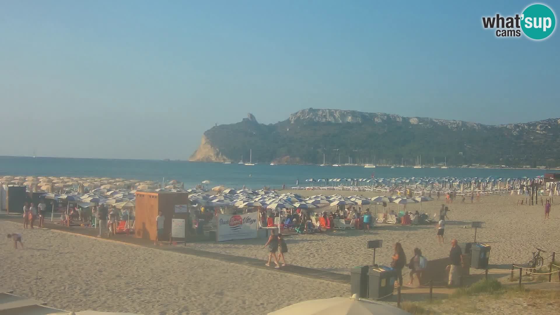 Poetto beach webcam | Cagliari | Sardinia