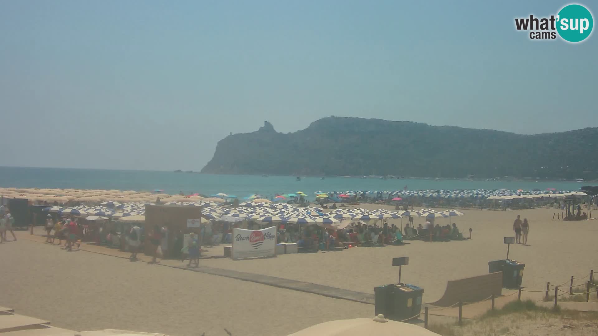 Webcam spiaggia del Poetto | Cagliari | Sardegna