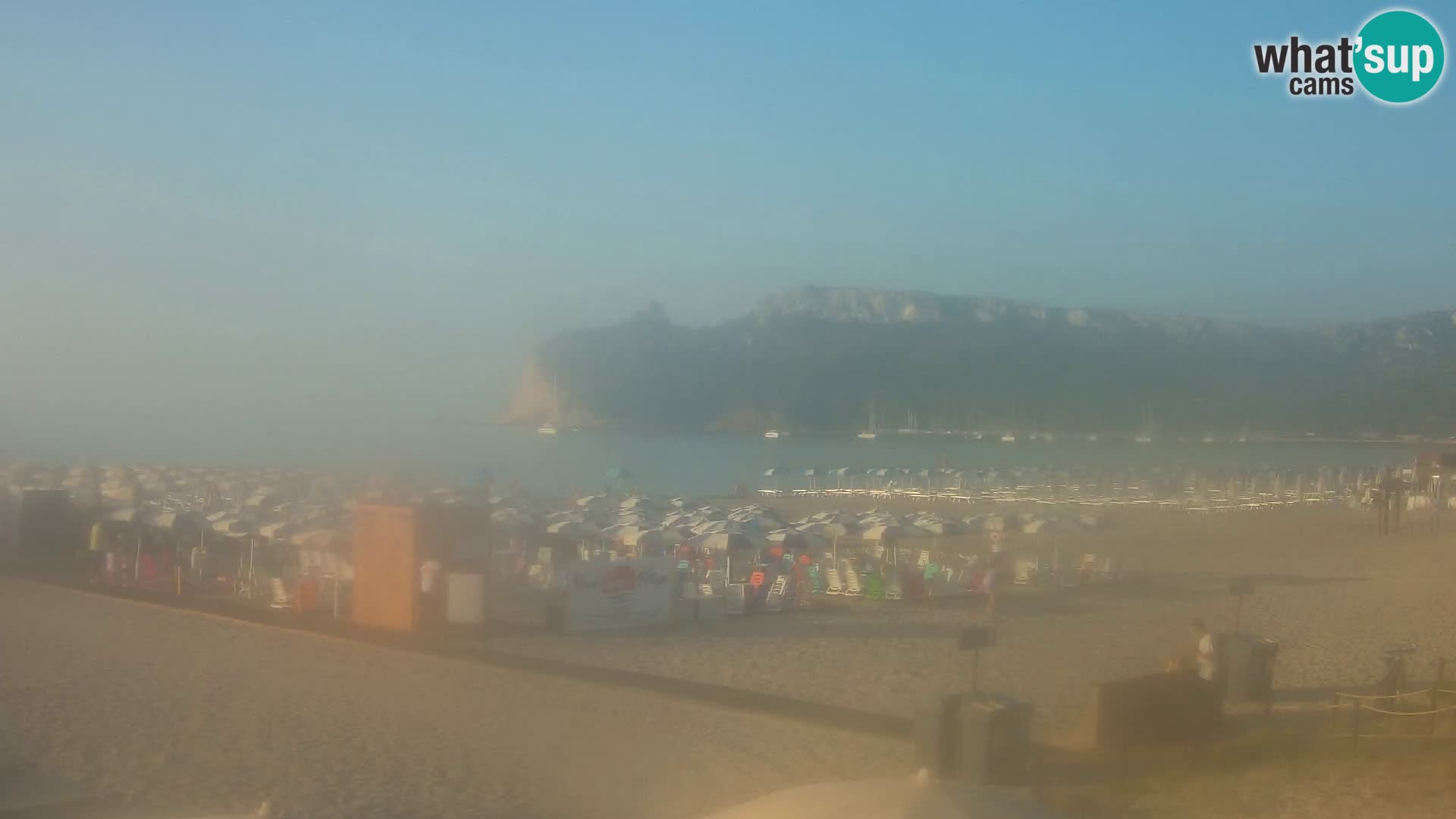 Poetto beach webcam | Cagliari | Sardinija