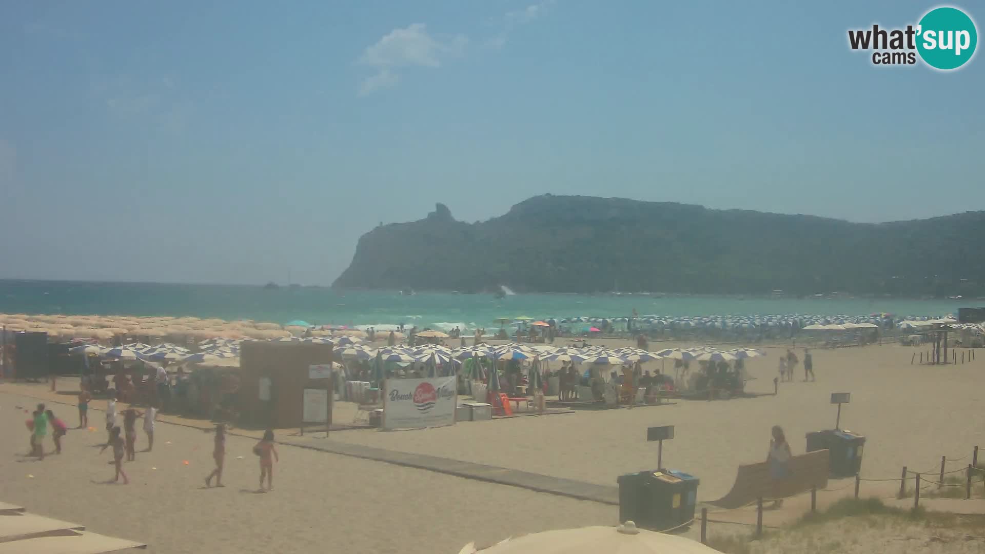Poetto Strand Webcam | Cagliari | Sardinien