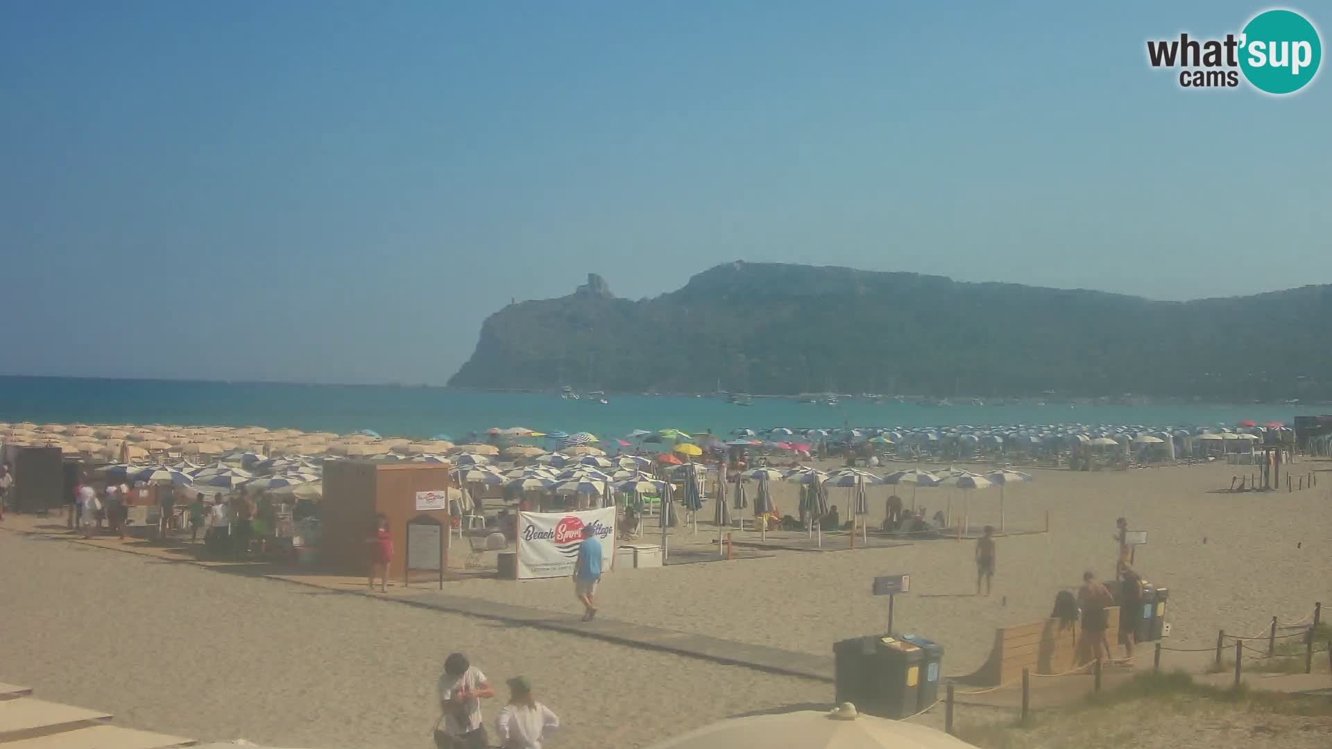 Webcam spiaggia del Poetto | Cagliari | Sardegna