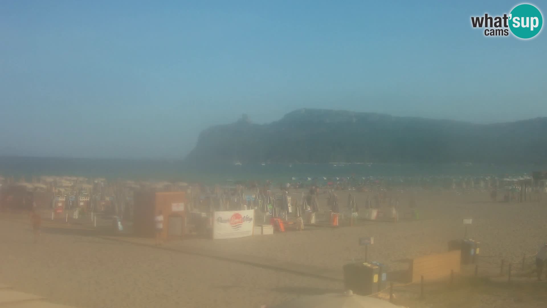 Poetto beach webcam | Cagliari | Sardinia