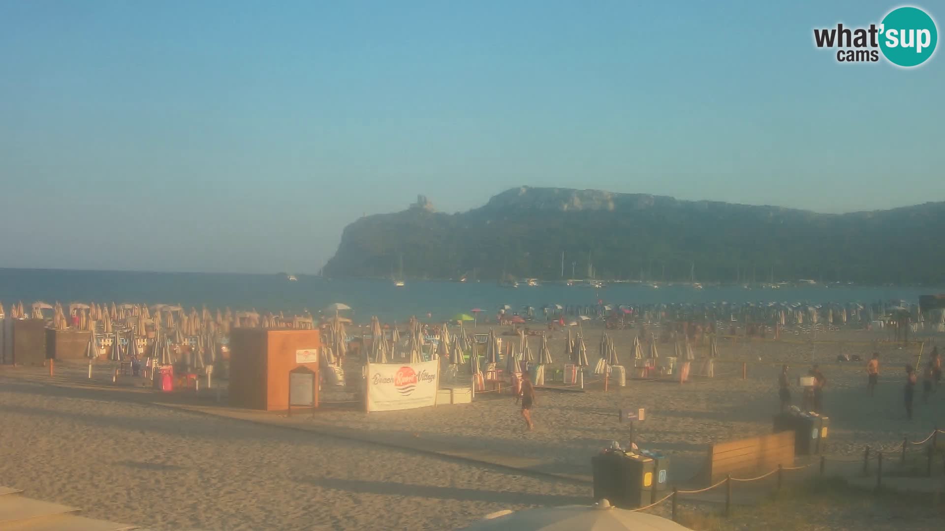 Webcam spiaggia del Poetto | Cagliari | Sardegna