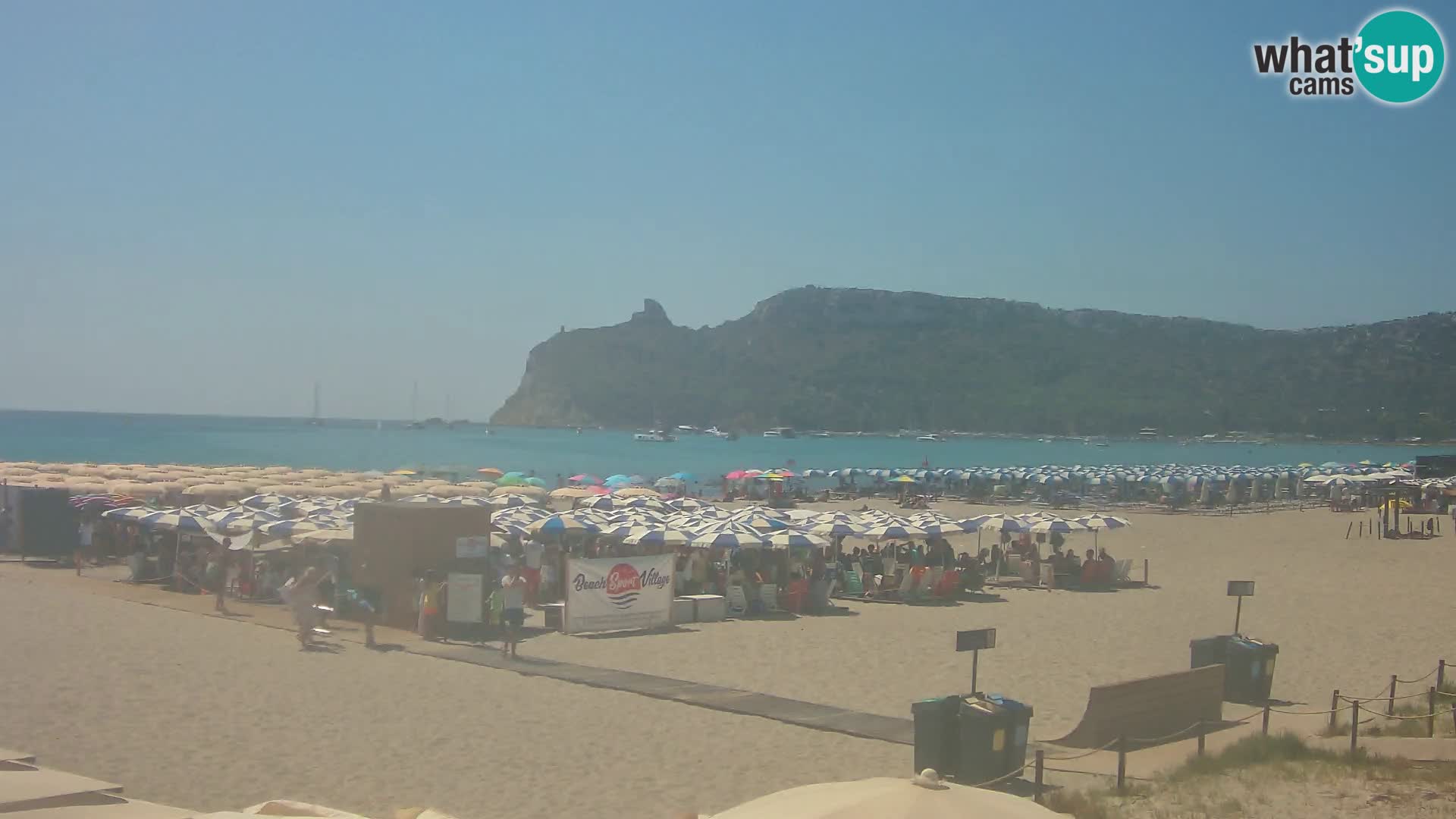 Poetto beach webcam | Cagliari | Sardinia