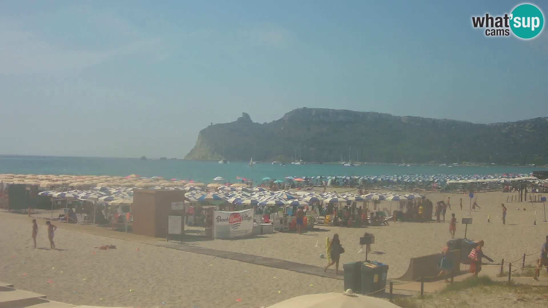Webcam plage de Poetto | Cagliari | Sardaigne