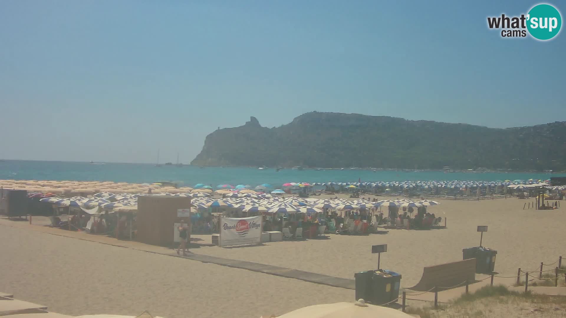 Webcam spiaggia del Poetto | Cagliari | Sardegna