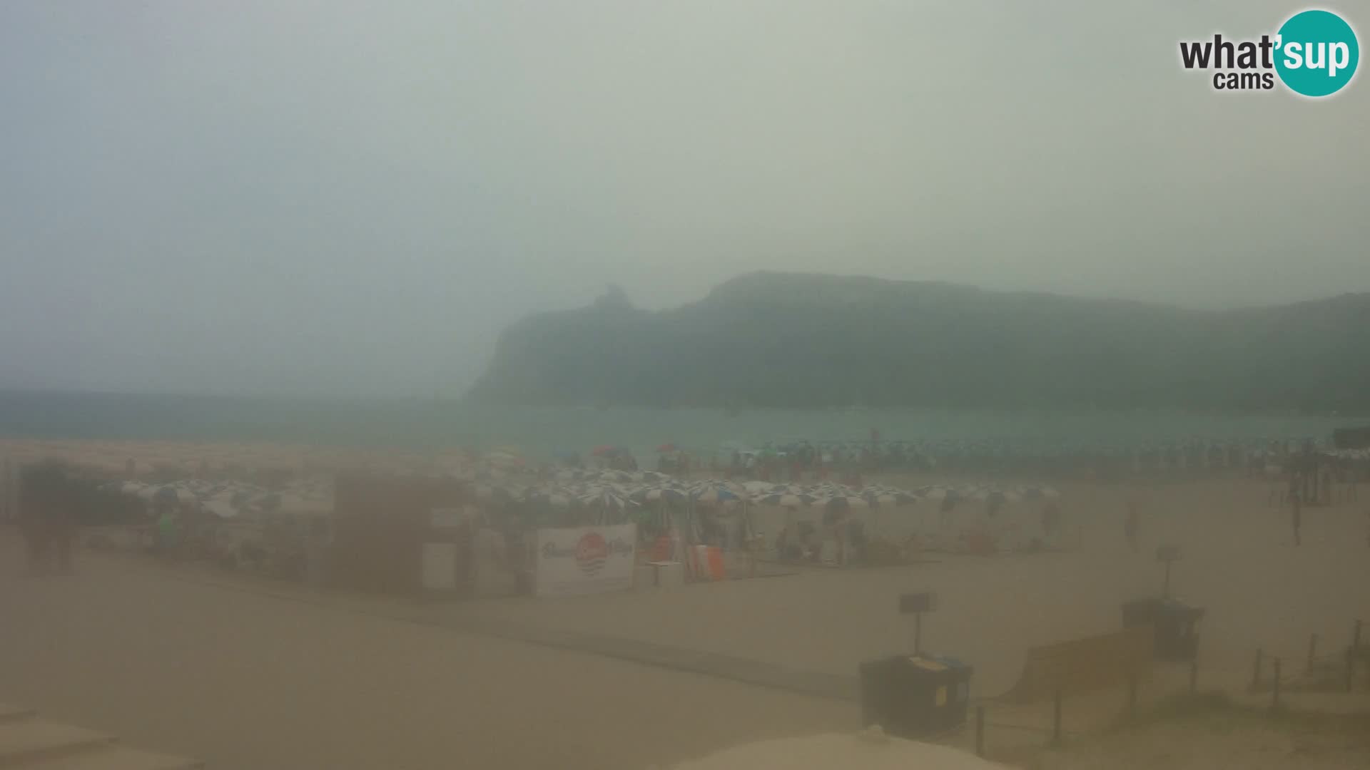 Webcam plage de Poetto | Cagliari | Sardaigne
