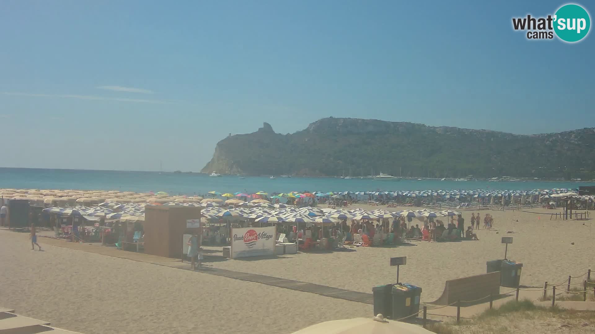 Poetto Strand Webcam | Cagliari | Sardinien