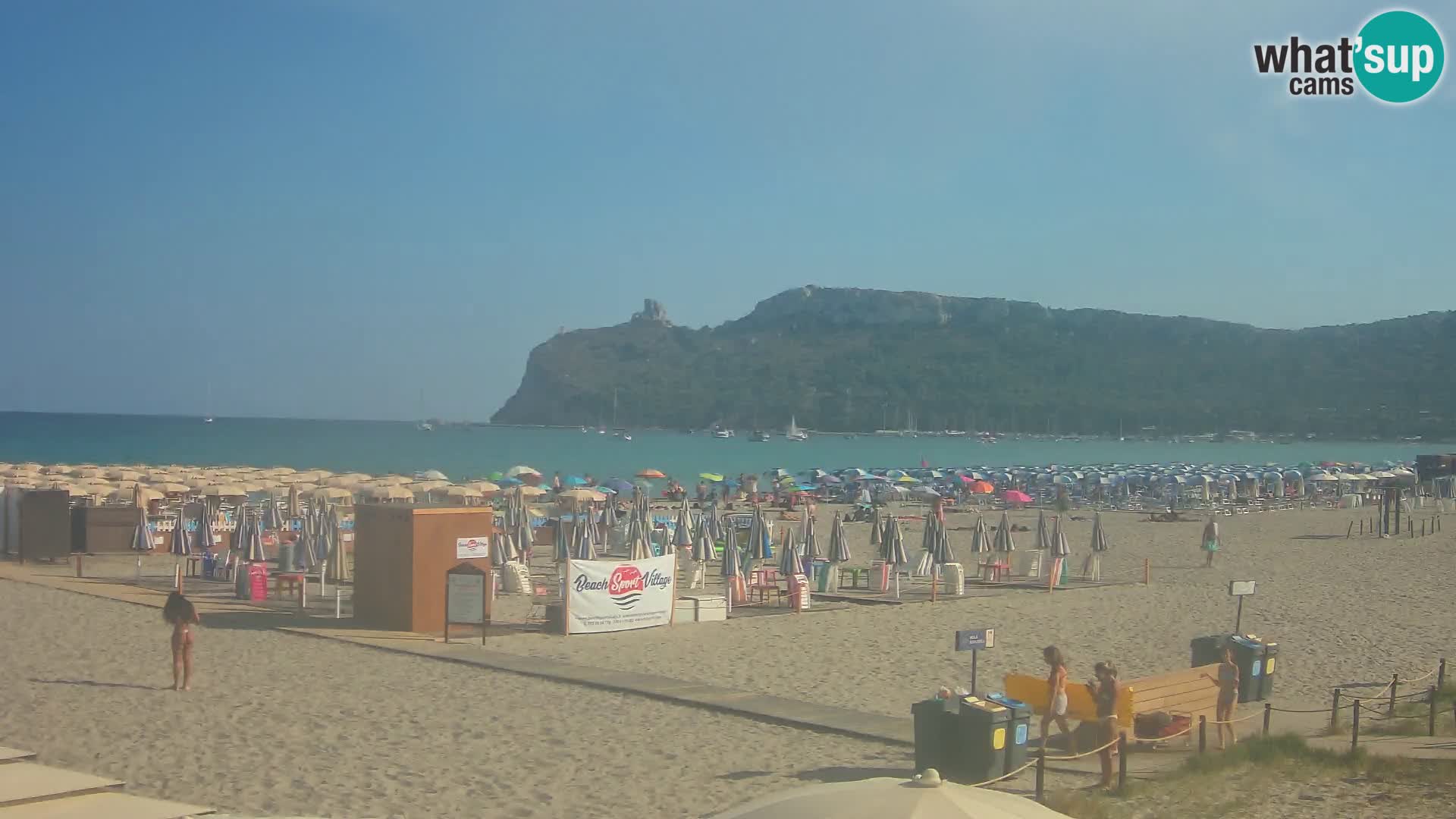 Webcam spiaggia del Poetto | Cagliari | Sardegna